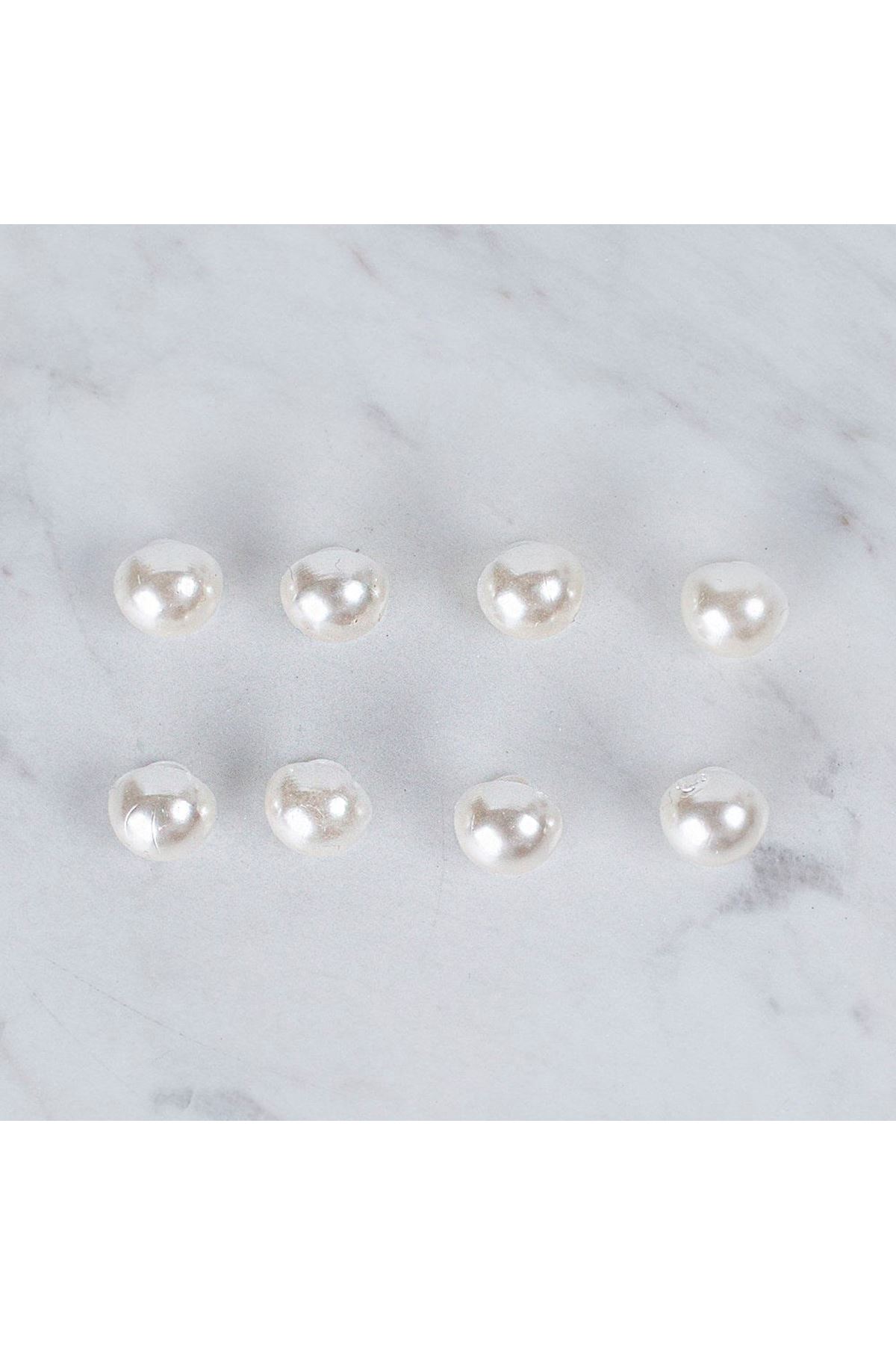 Loren Crafts 8 li Fildişi Düğme - 0142