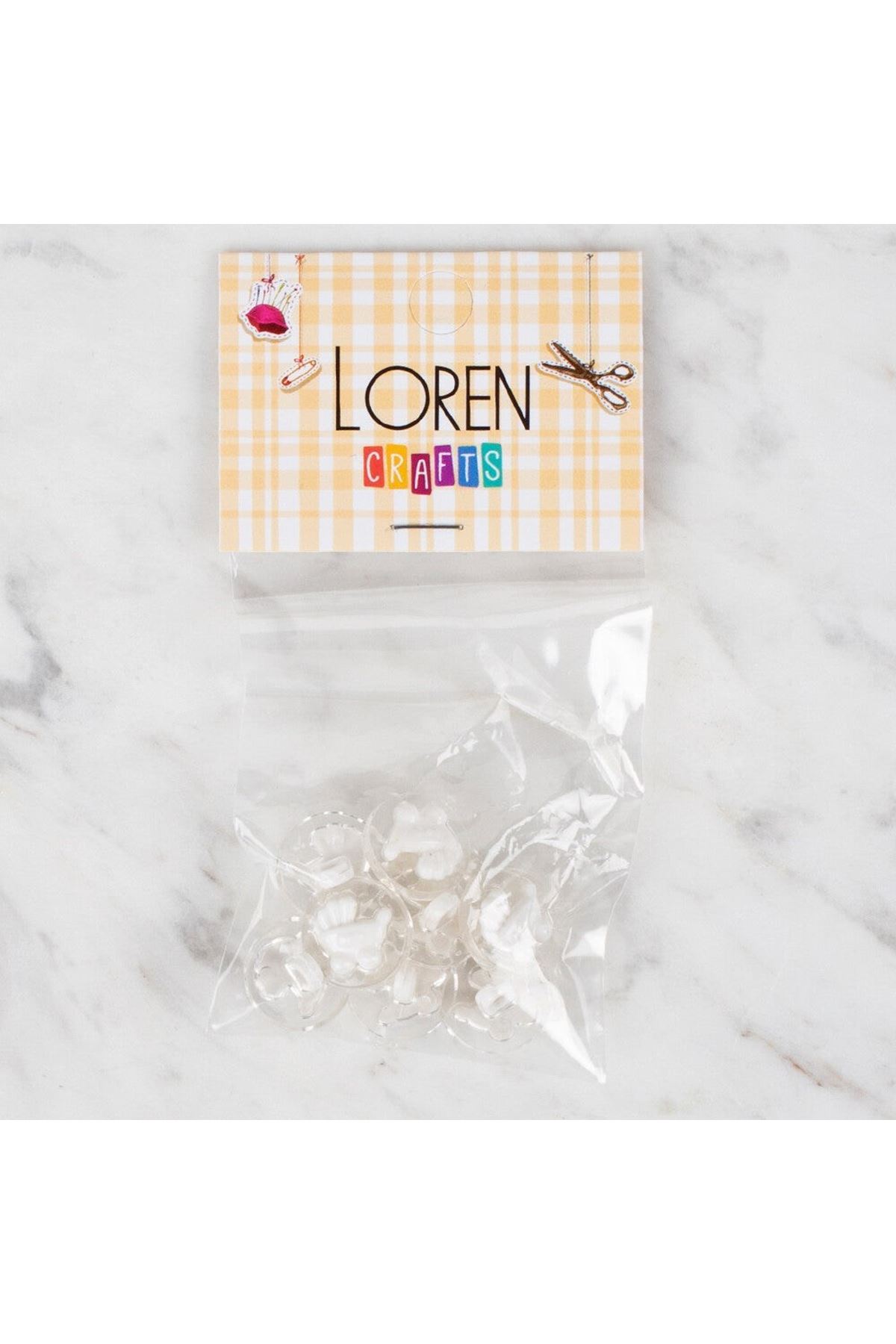 Loren Crafts 8 li Düğme - 284