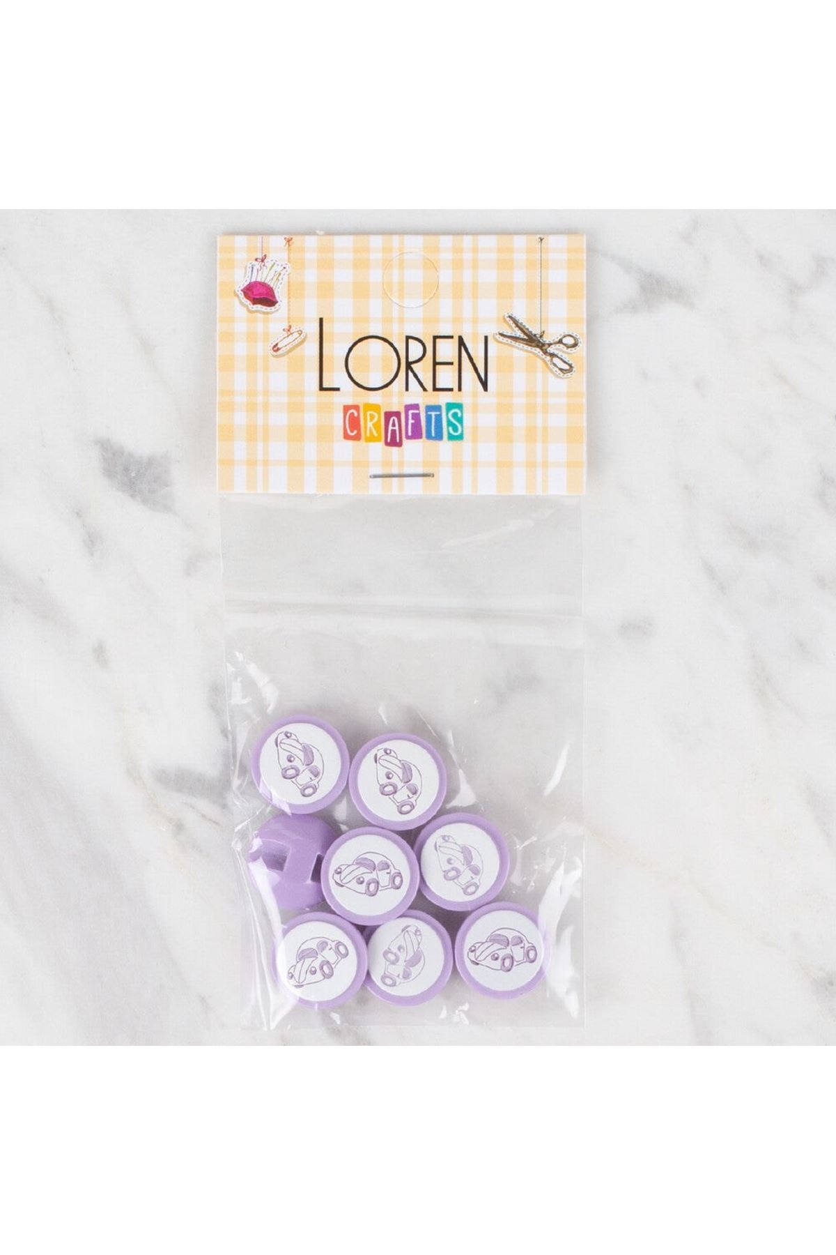 Loren Crafts 8 li Düğme - 397