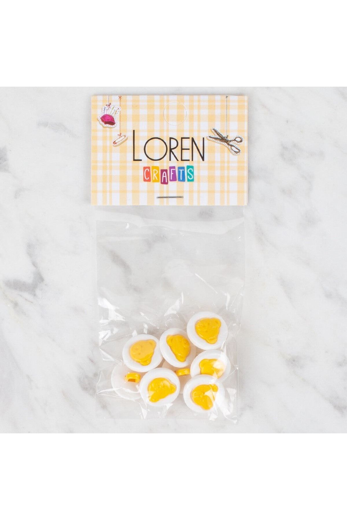Loren Crafts 8 li Düğme - 621