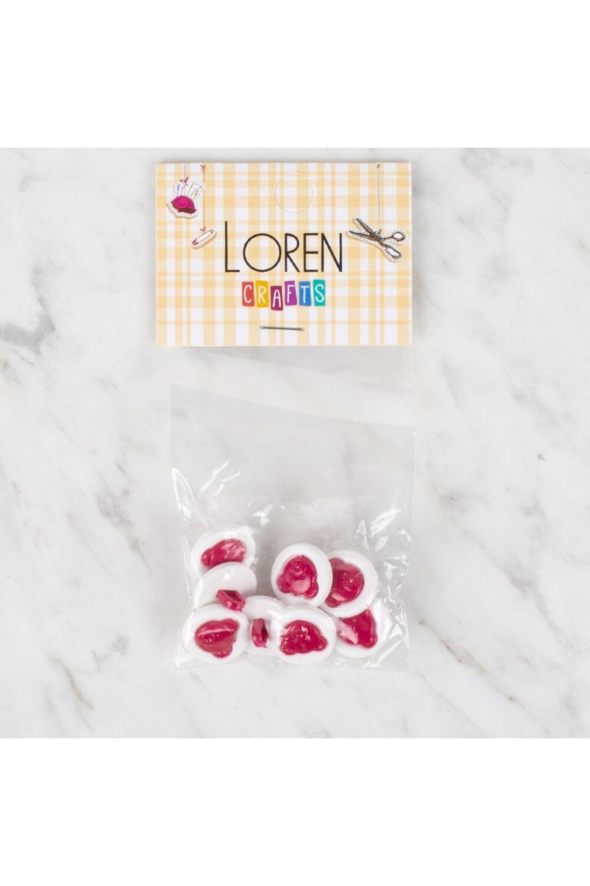 Loren Crafts 8 li Düğme - 626