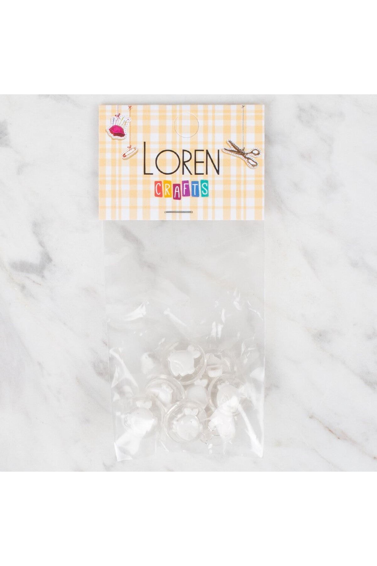 Loren Crafts 8 li Düğme - 281