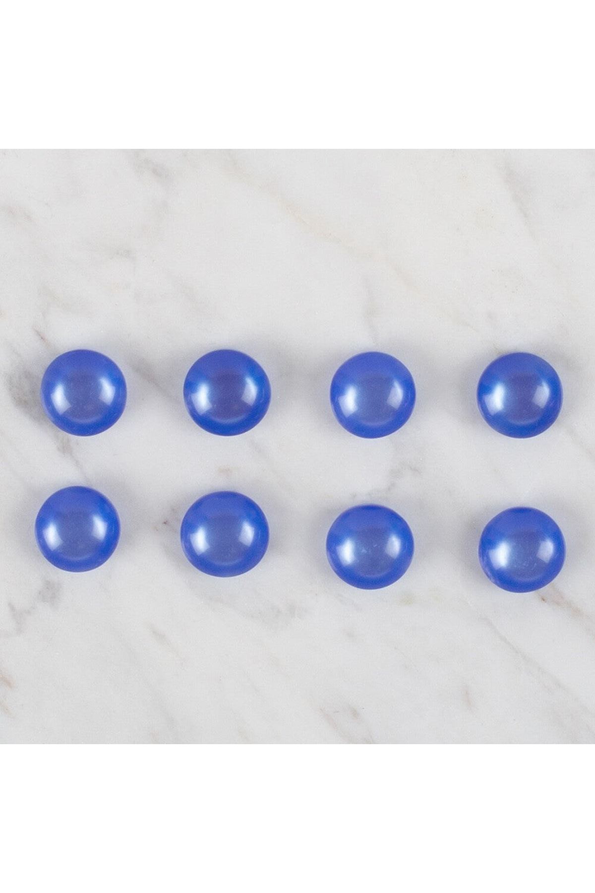 Loren Crafts 8 li Mavi Düğme - 38