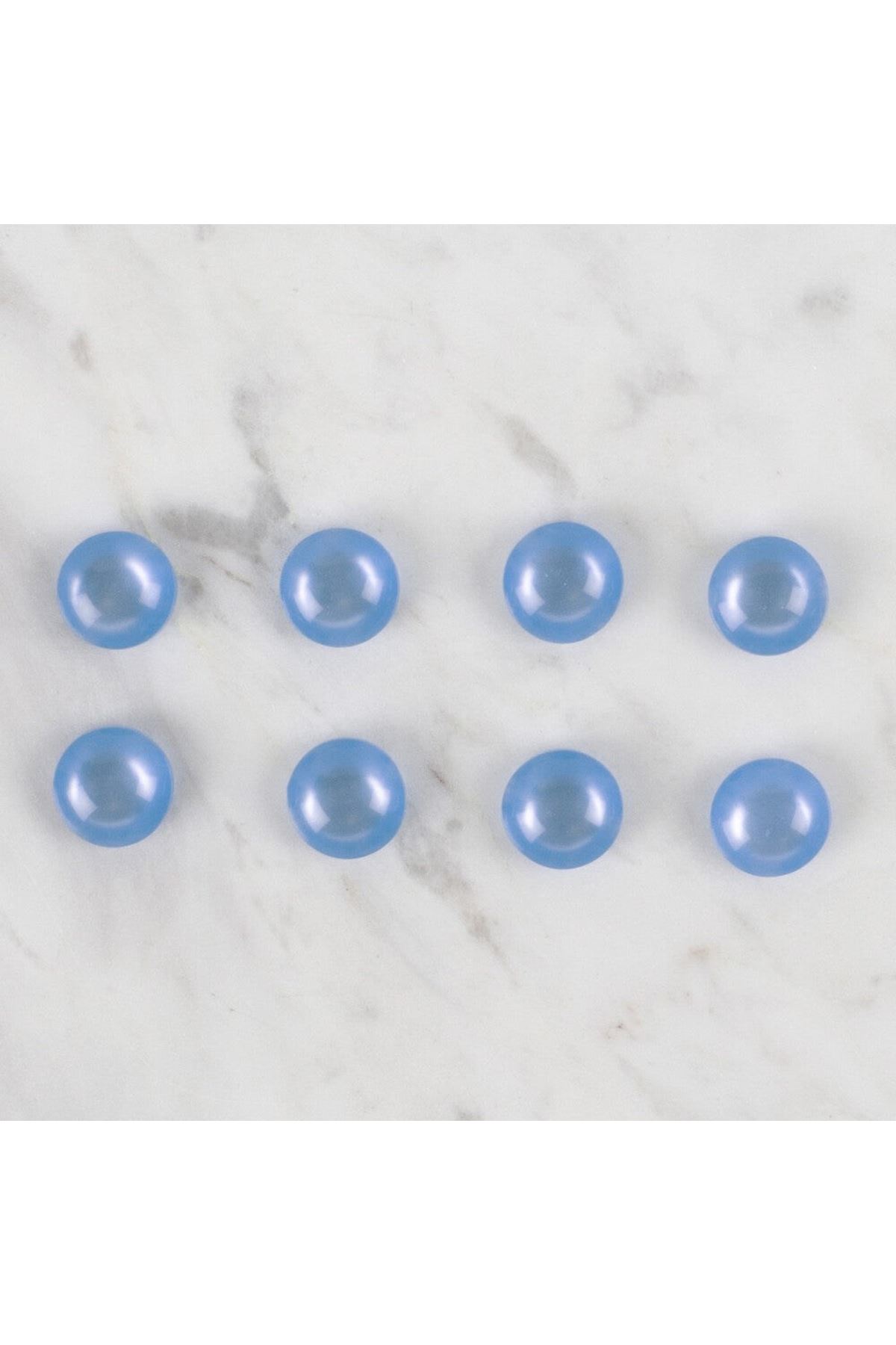 Loren Crafts 8 li Mavi Düğme - 46