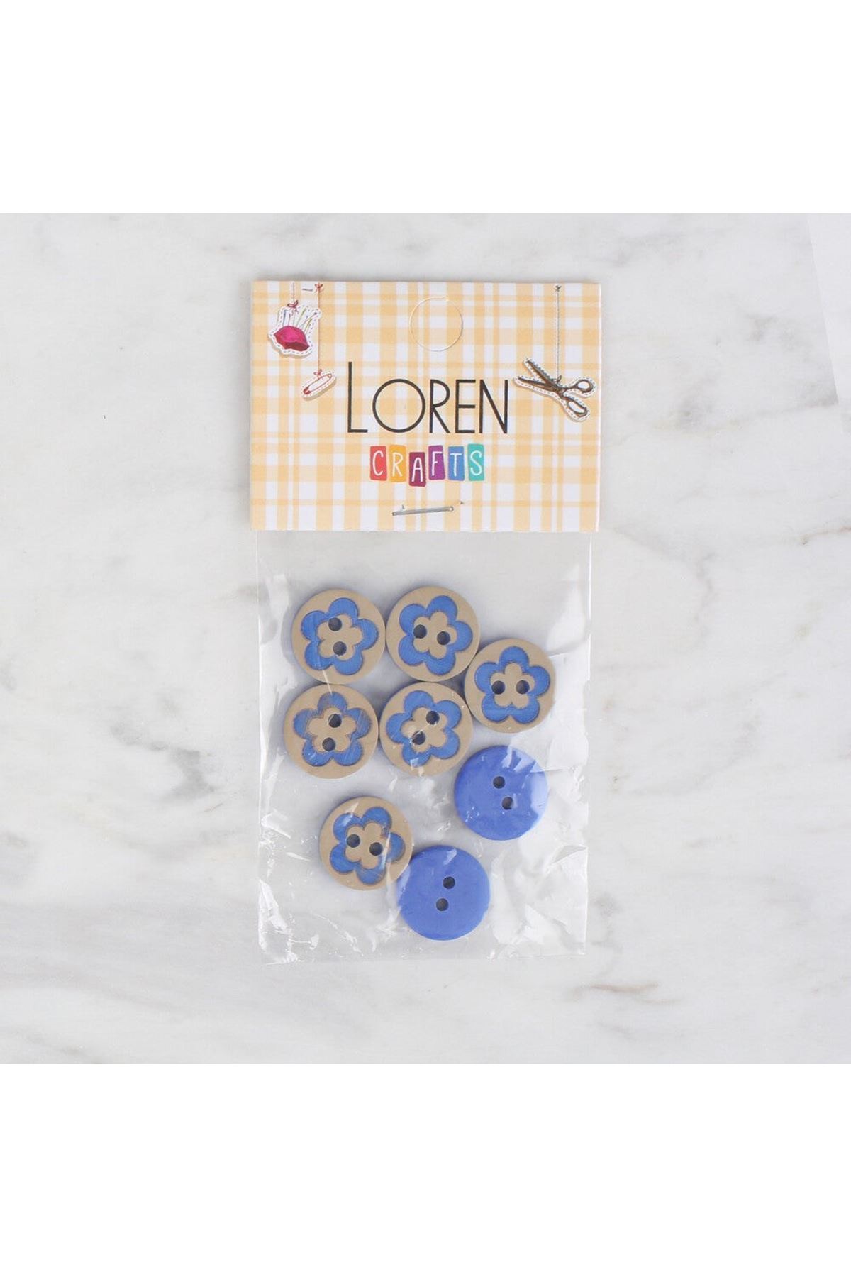 Loren Crafts 8 li mavi - 313