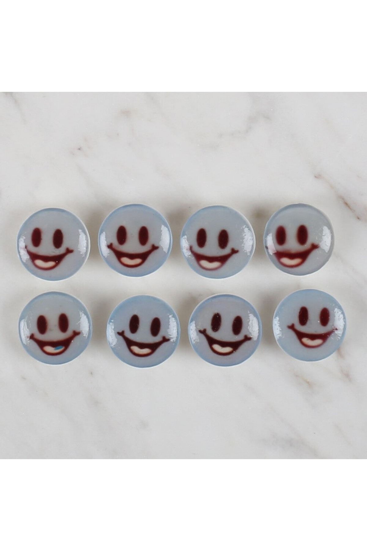 Loren Crafts 8 li Mavi Düğme - 699