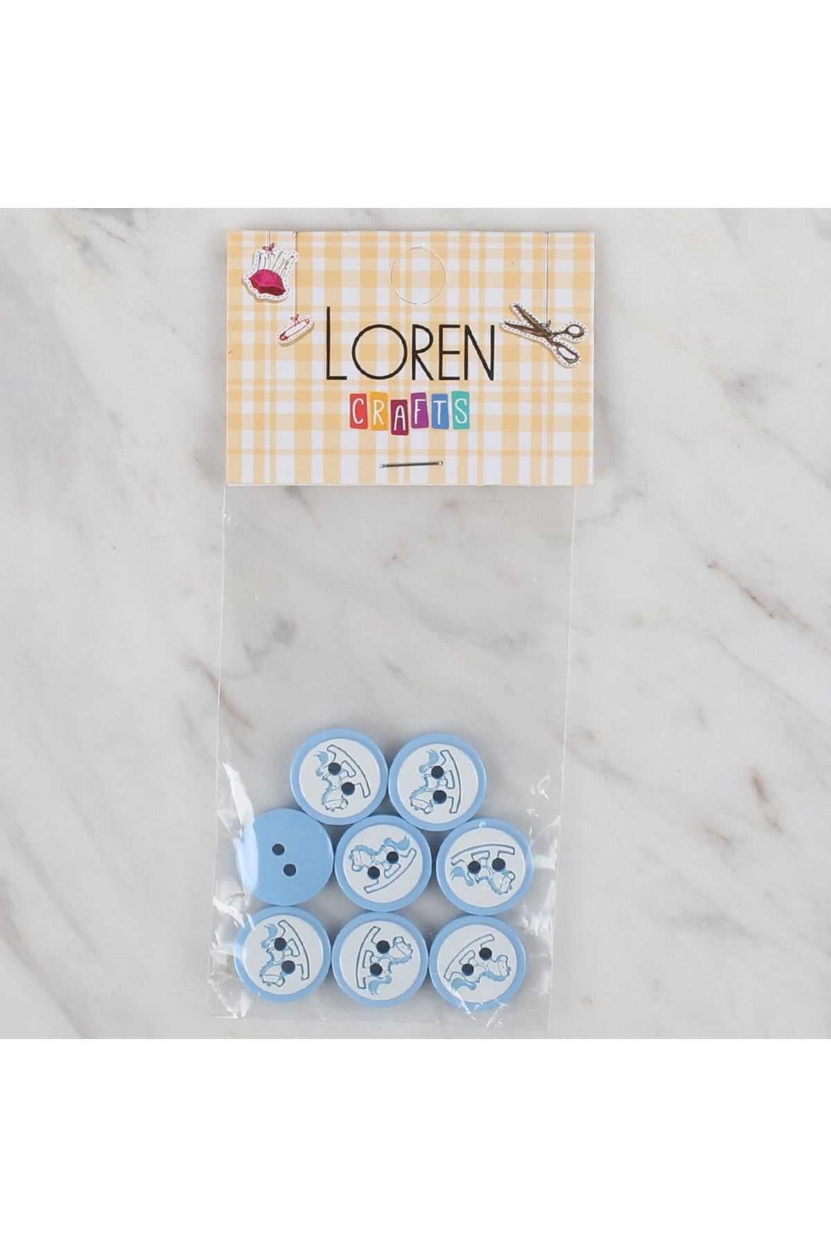 Loren Crafts 8 li mavi - 499