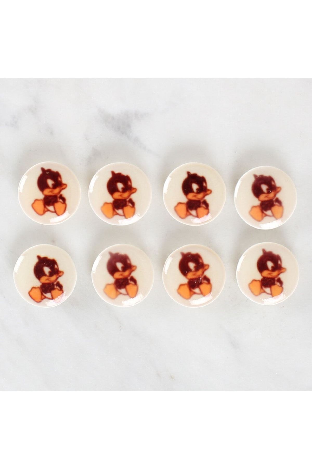 Loren Crafts 8'li Ördek Düğme - 1201