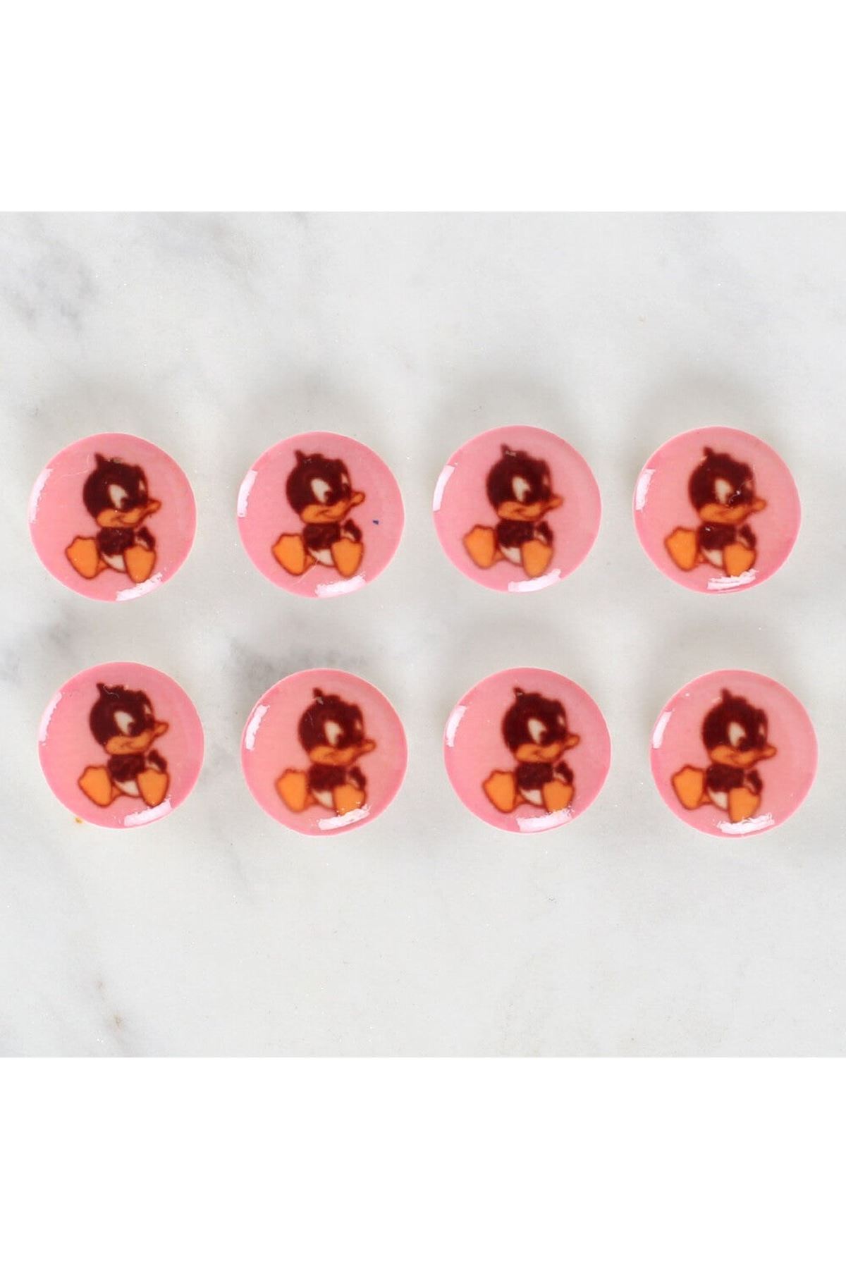 Loren Crafts 8'li Ördek Düğme - 1202