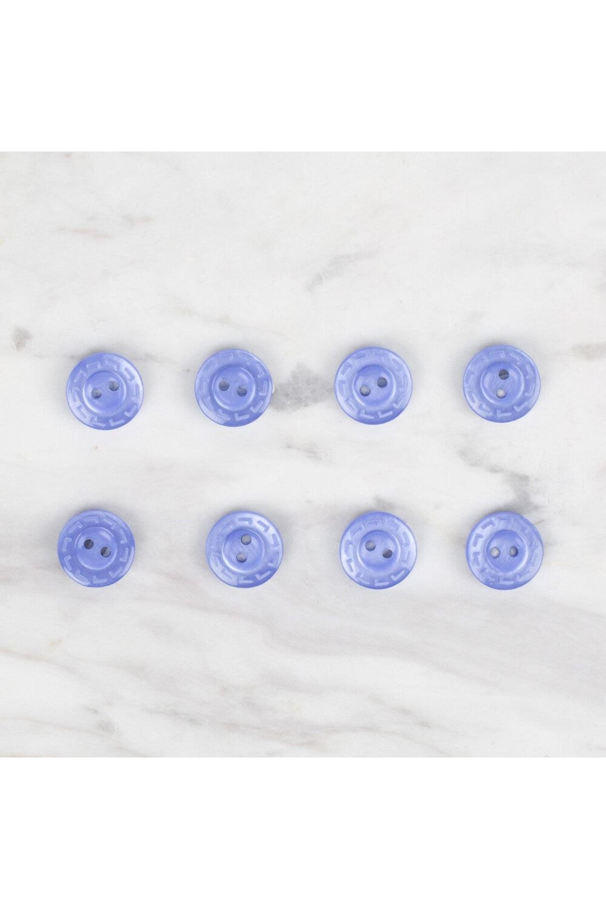 Loren Crafts 8 li Mavi Düğme - 290