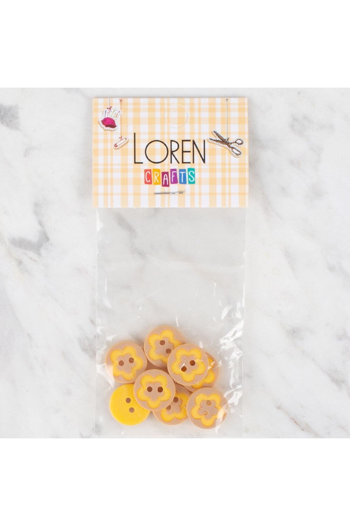 Loren Crafts 8 li sarı - 319