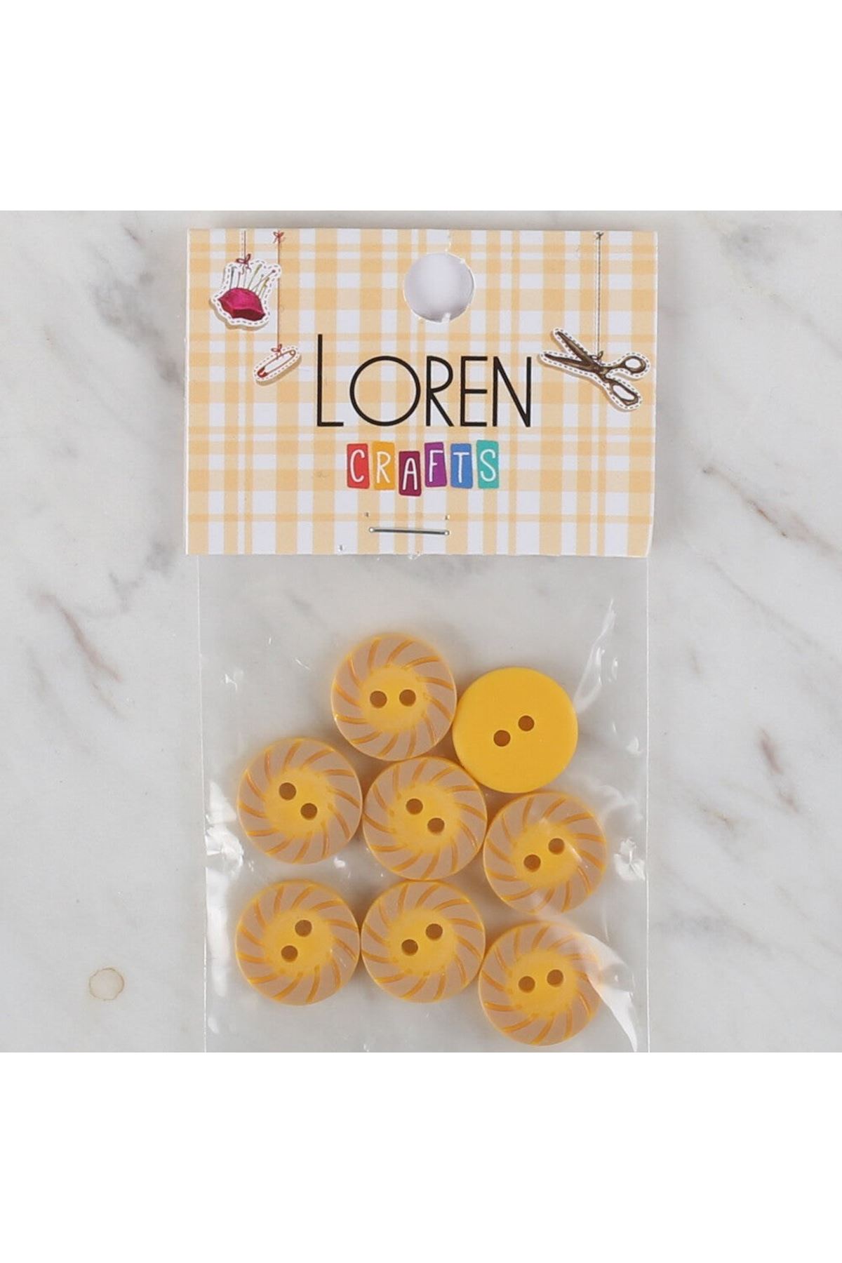 Loren Crafts 8 li sarı - 355