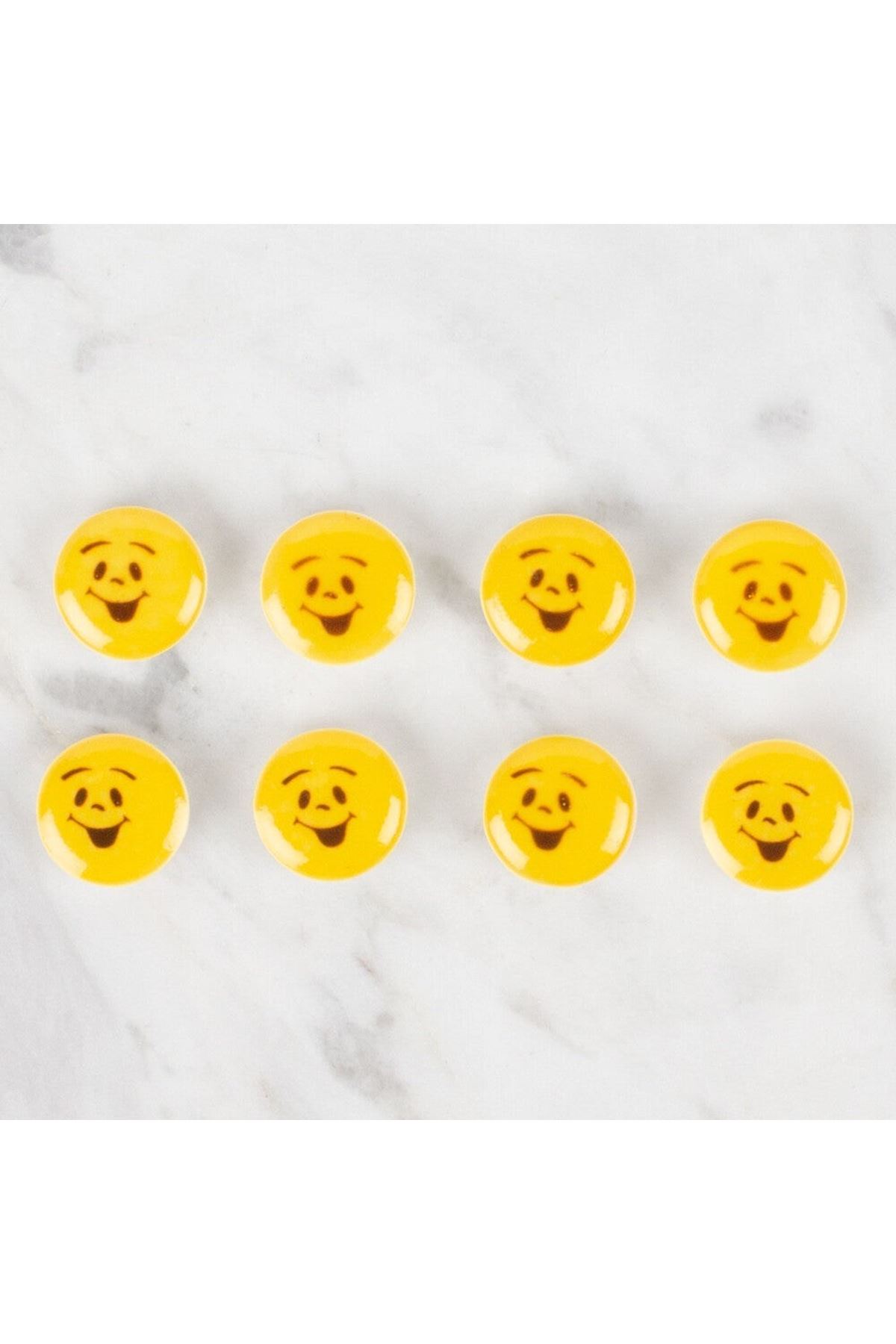 Loren Crafts 8 li Sarı Düğme - 671