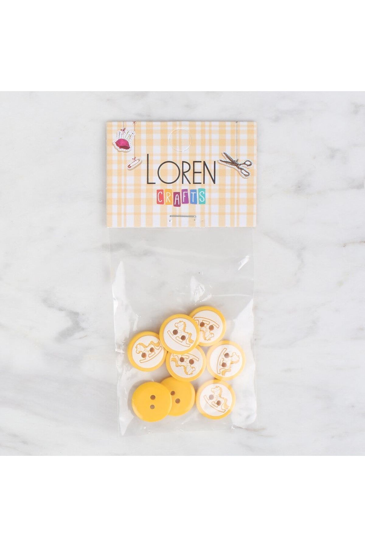 Loren Crafts 8 li sarı - 503