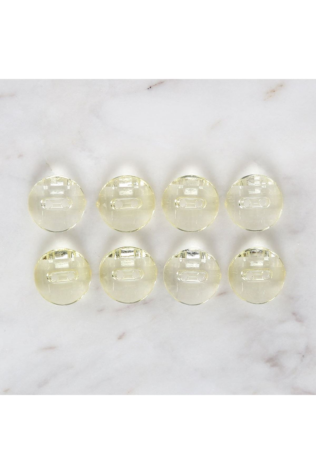 Loren Crafts 8'li Sarı Düğme - 3067