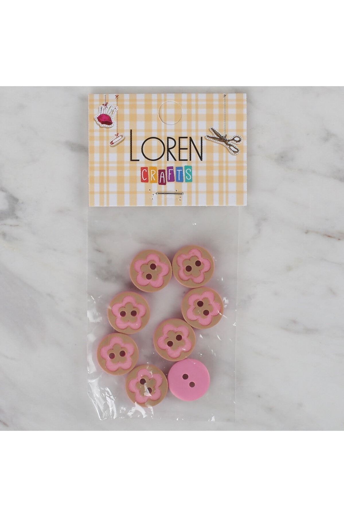 Loren Crafts 8 li pembe - 317