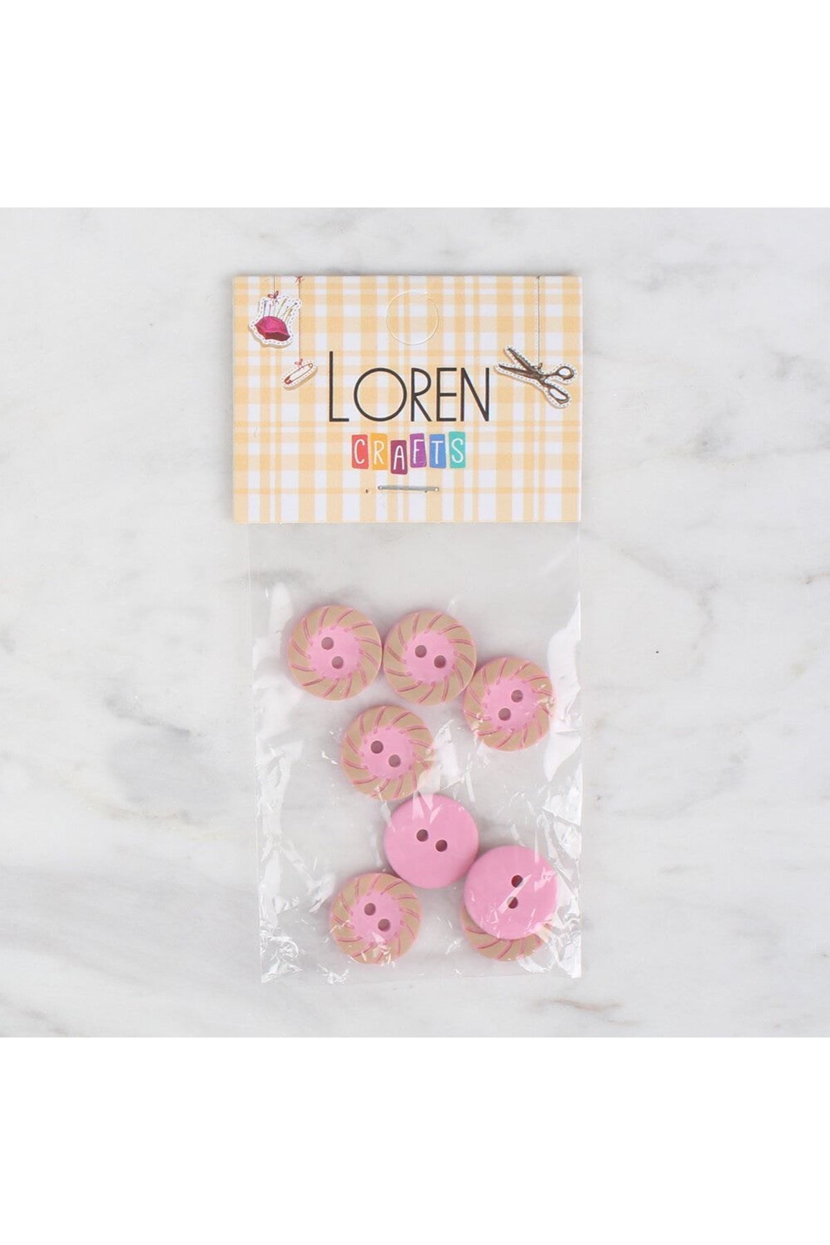 Loren Crafts 8 li pembe - 353