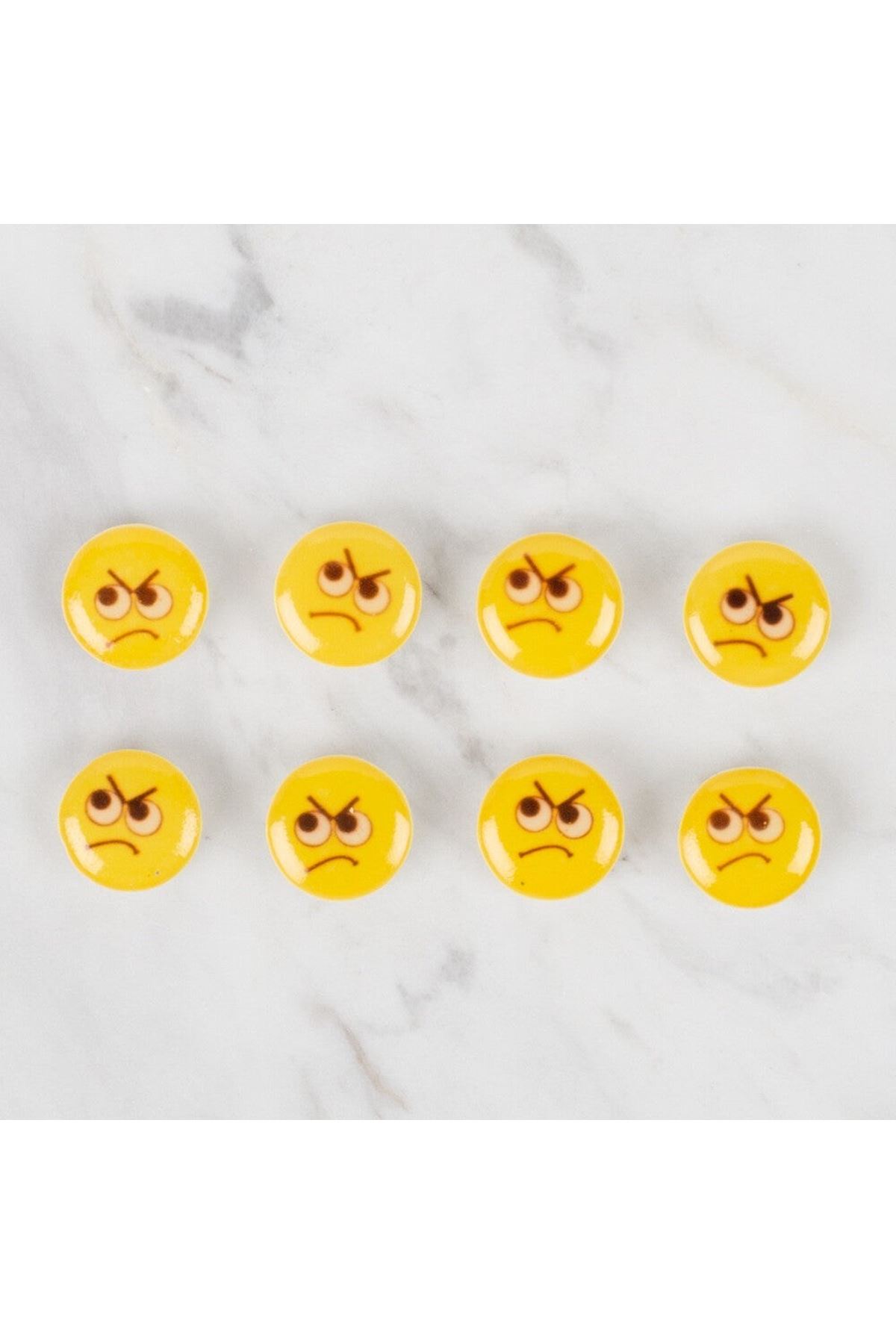 Loren Crafts 8 li Sarı Düğme - 664