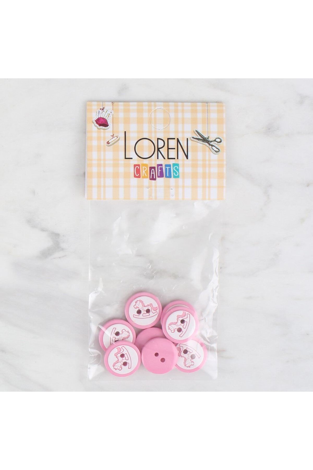 Loren Crafts 8 li pembe - 495