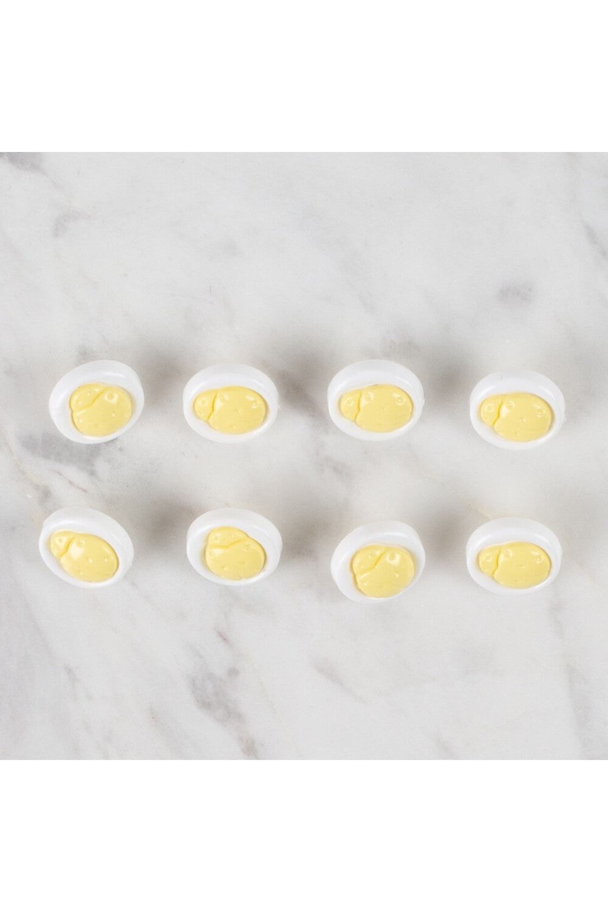 Loren Crafts 8 li Sarı Uğur Böceği Düğme - 641