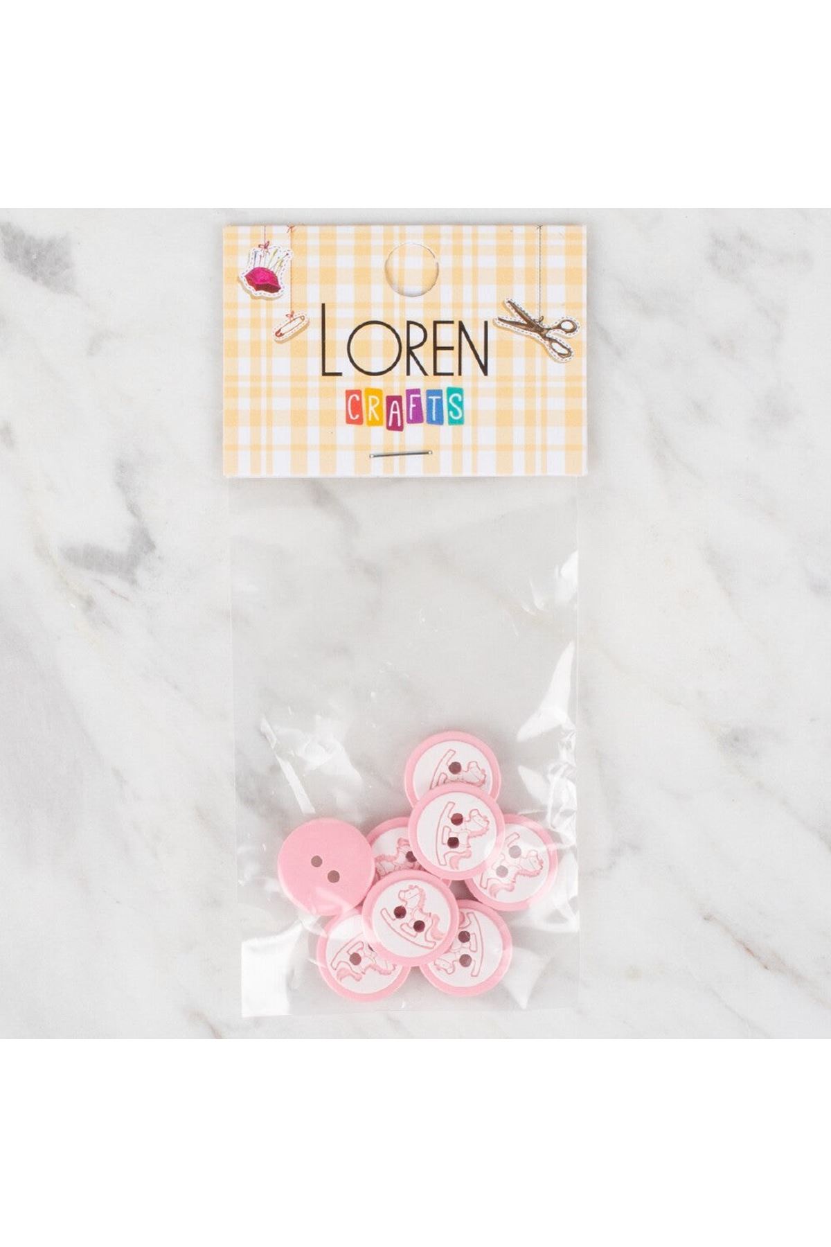 Loren Crafts 8 li pembe - 496