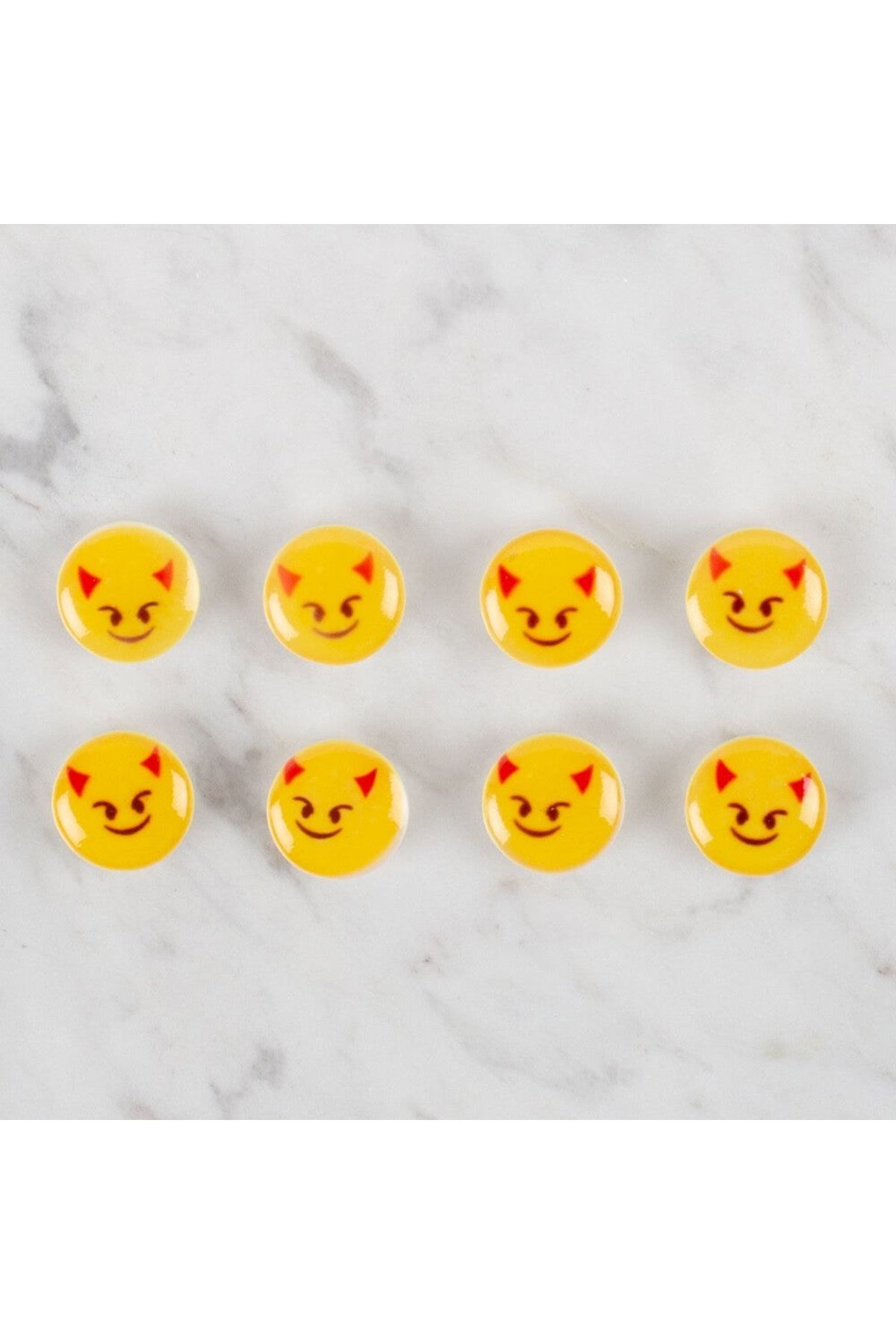 Loren Crafts 8 li Sarı Düğme - 668