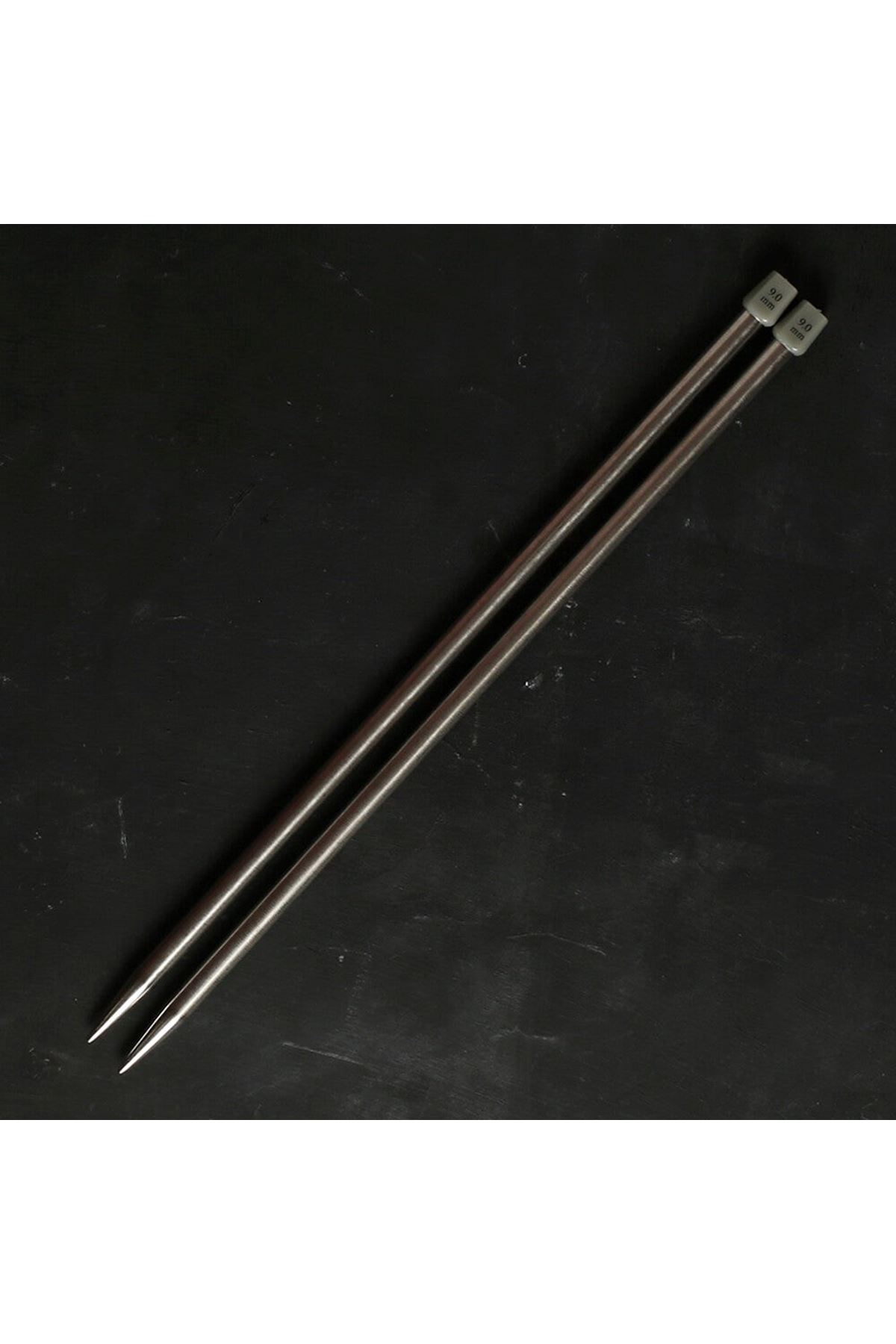 Loren Crafts 9 mm 35 cm Titanyum Örgü Şişi