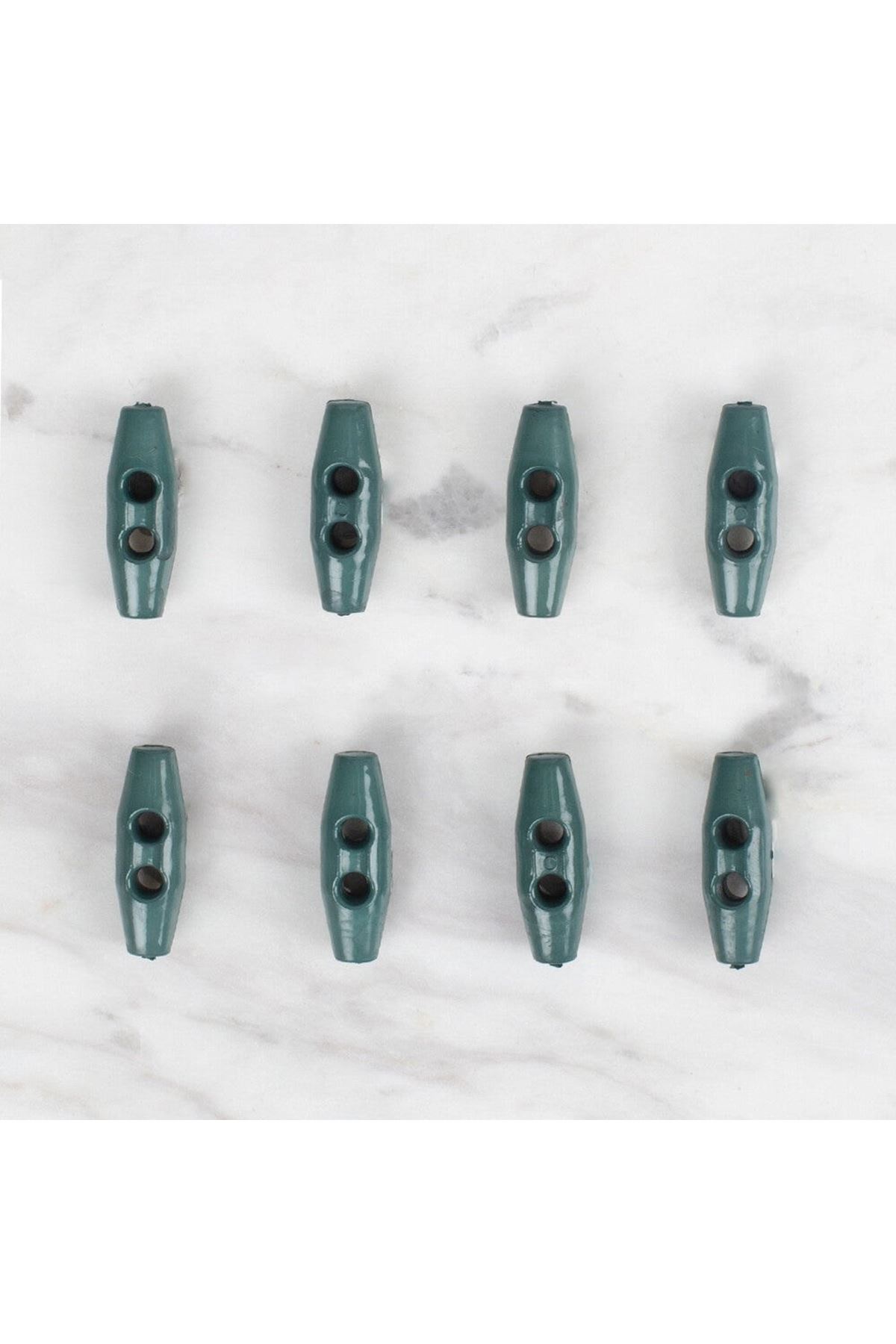 Loren Crafts 8 li yeşil çoban düğme - 102