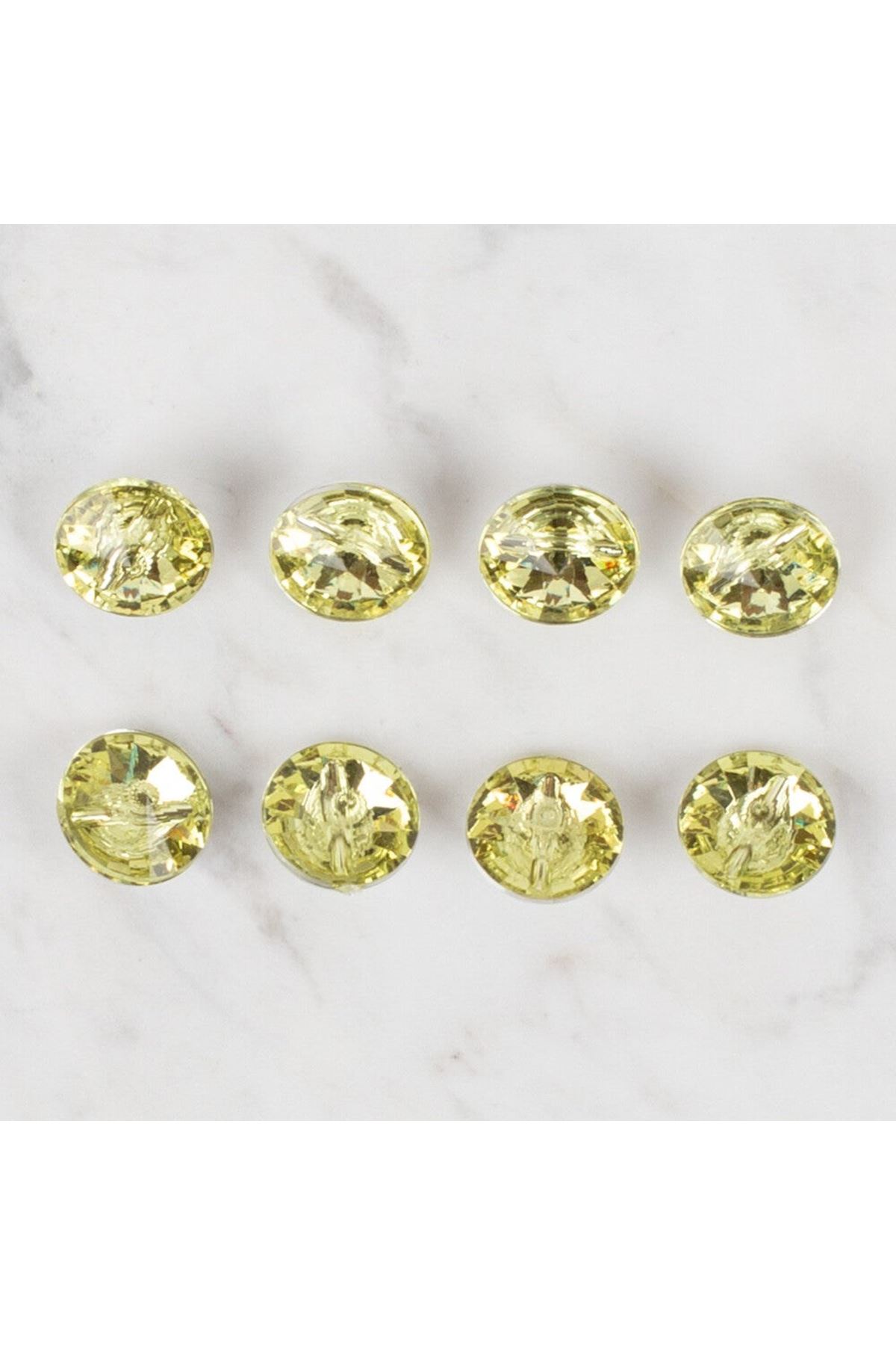 Loren Crafts 8 li Yeşil Düğme - 0210