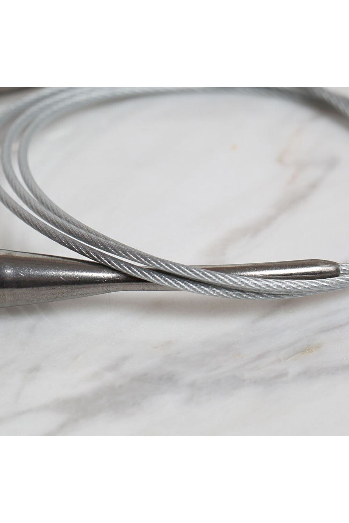 Loren Crafts 9 mm Çelik Misinalı Şiş 100 cm