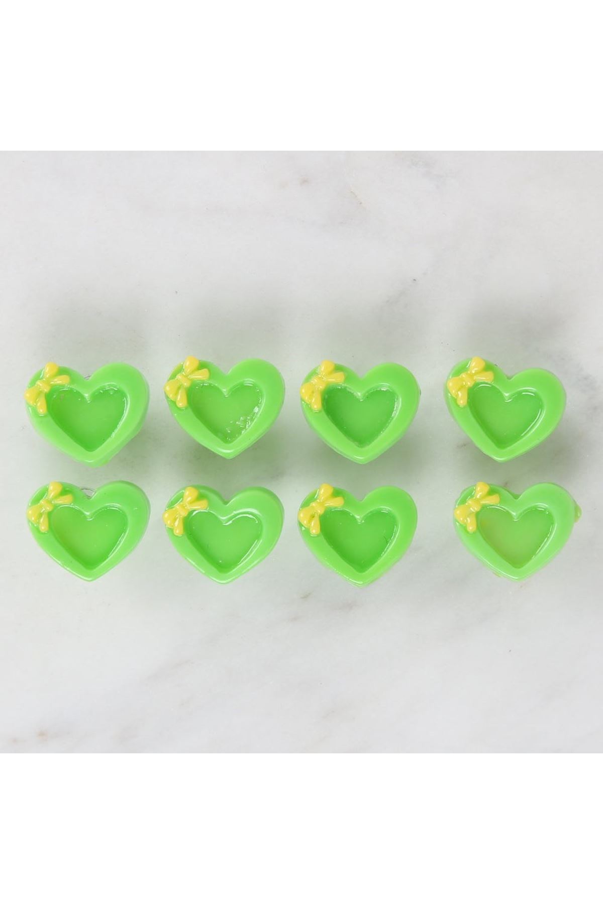 Loren Crafts Yeşil 8'li Düğme - 3015