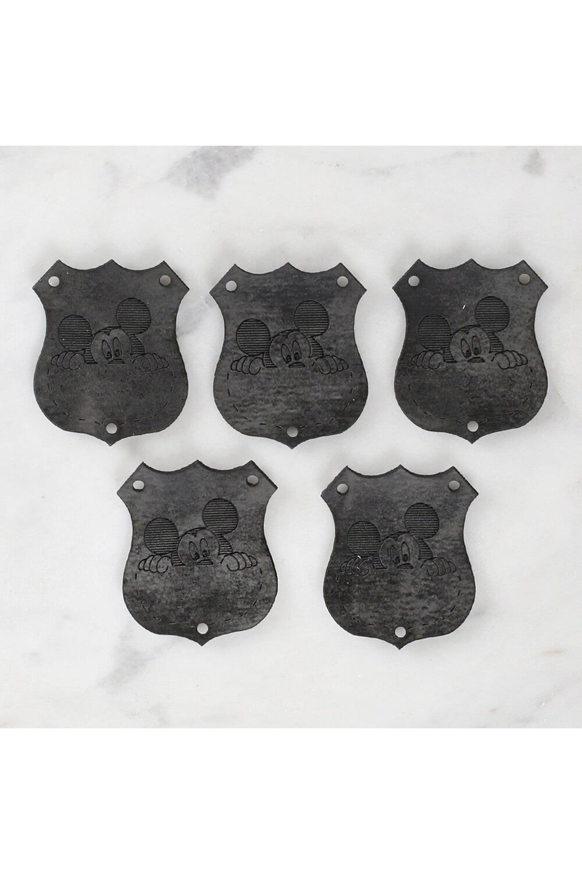 Loren Crafts Figürlü Deri Arma 5 Adet - 1576