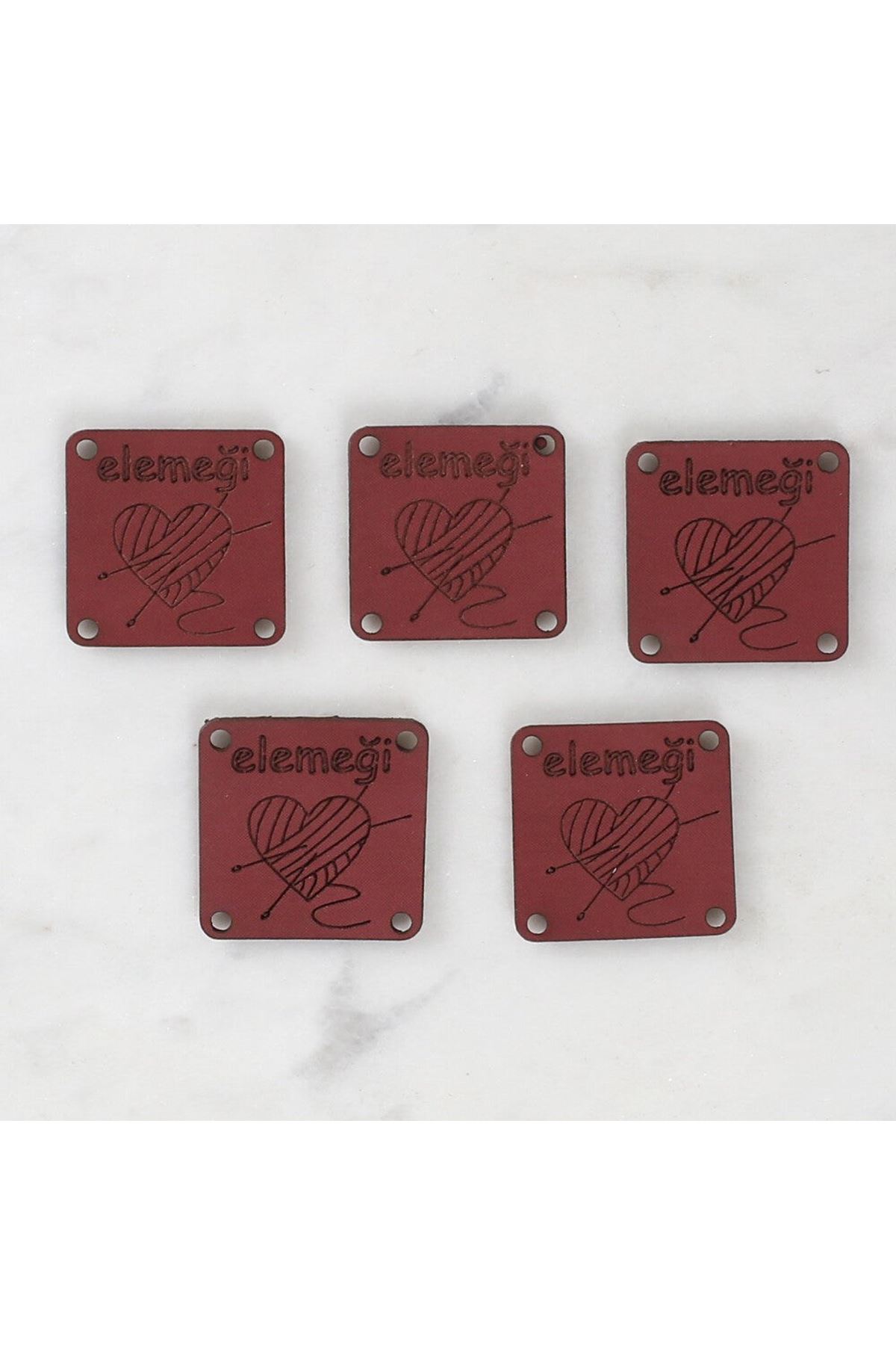 Loren Crafts Elemeği Deri Arma 5 Adet - 1570