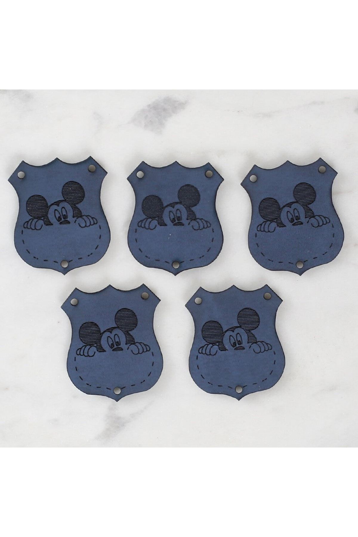 Loren Crafts Figürlü Deri Arma 5 Adet - 1577