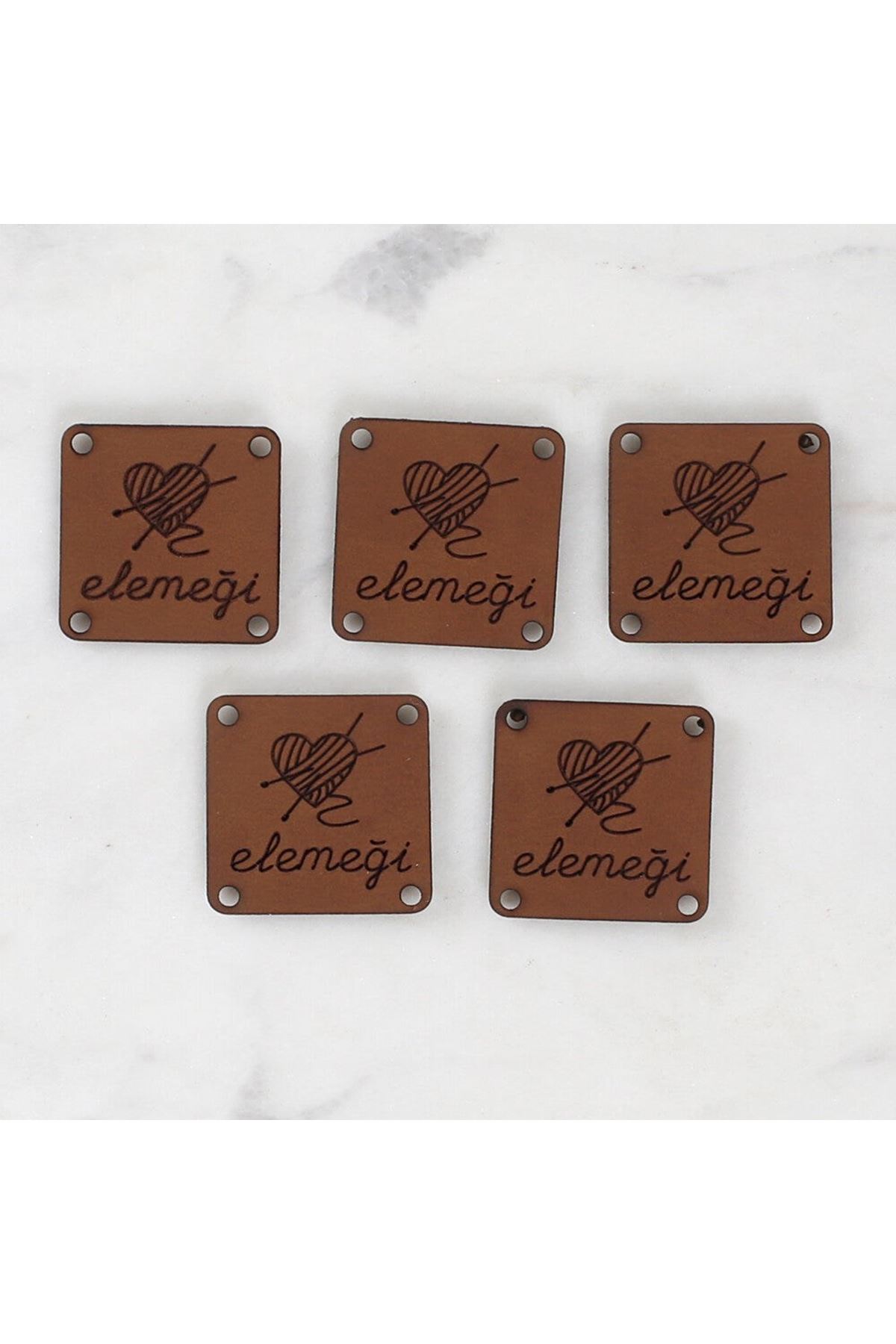 Loren Crafts Elemeği Deri Arma 5 Adet - 1587