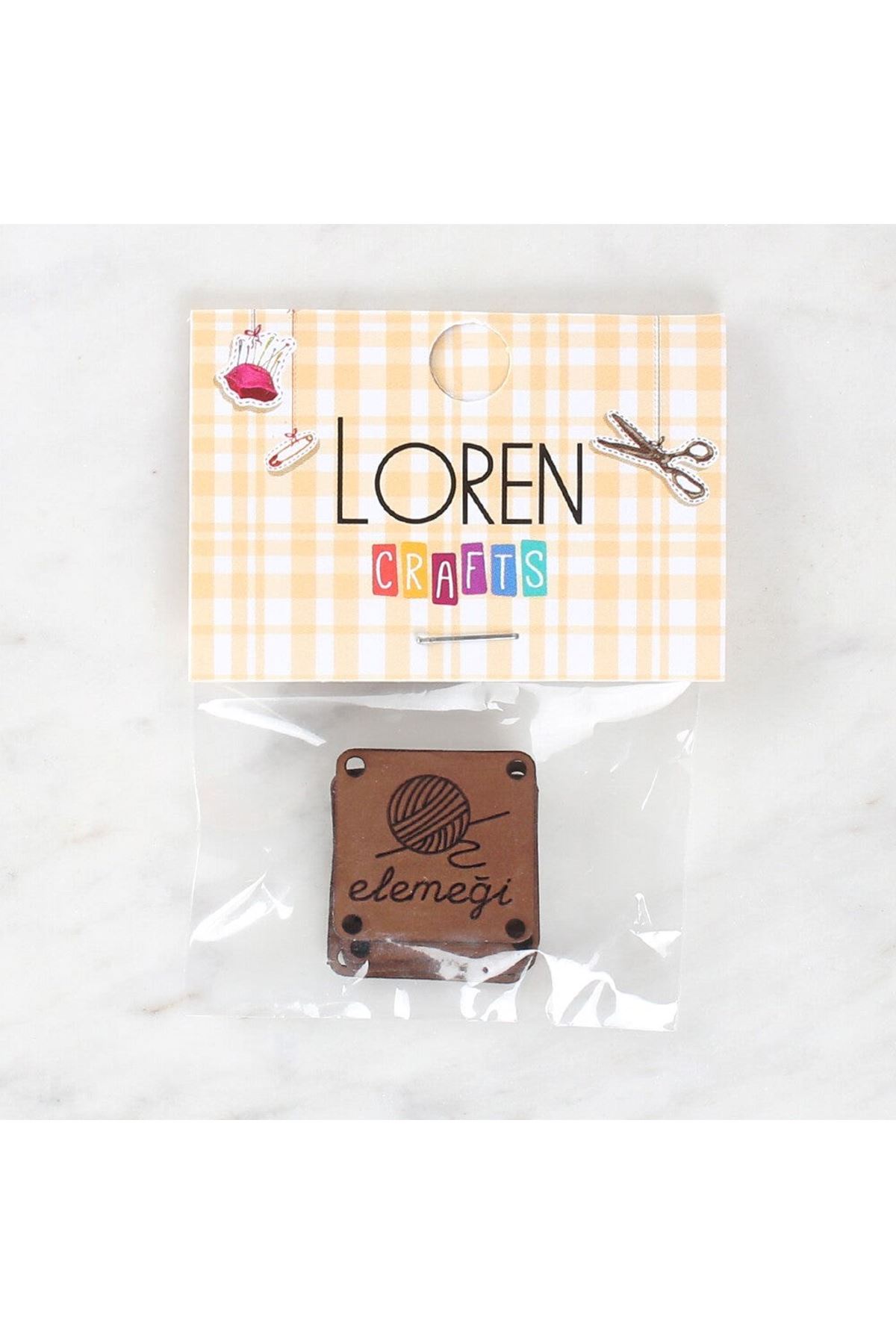 Loren Crafts Elemeği Deri Arma 5 Adet - 1589