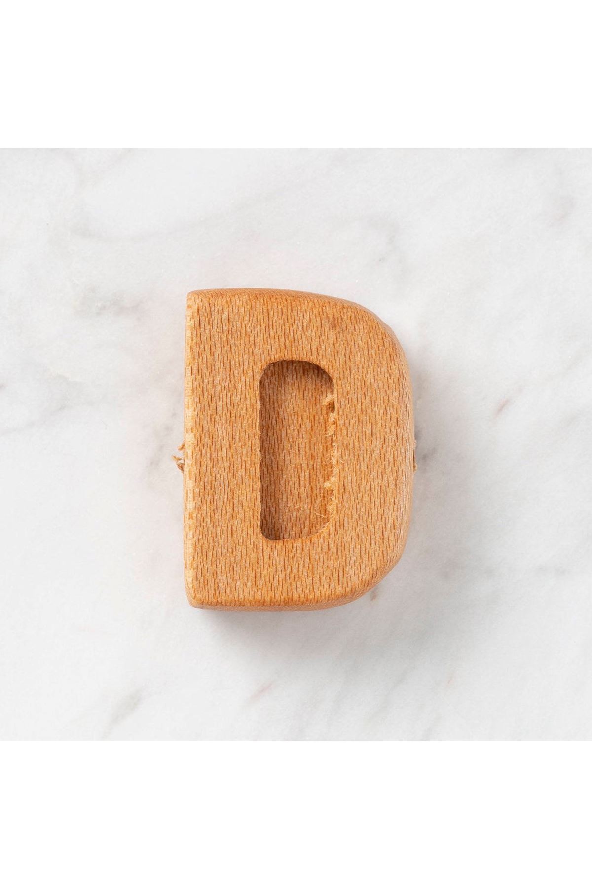 Hobi Baby Organik Ahşap Harf - D