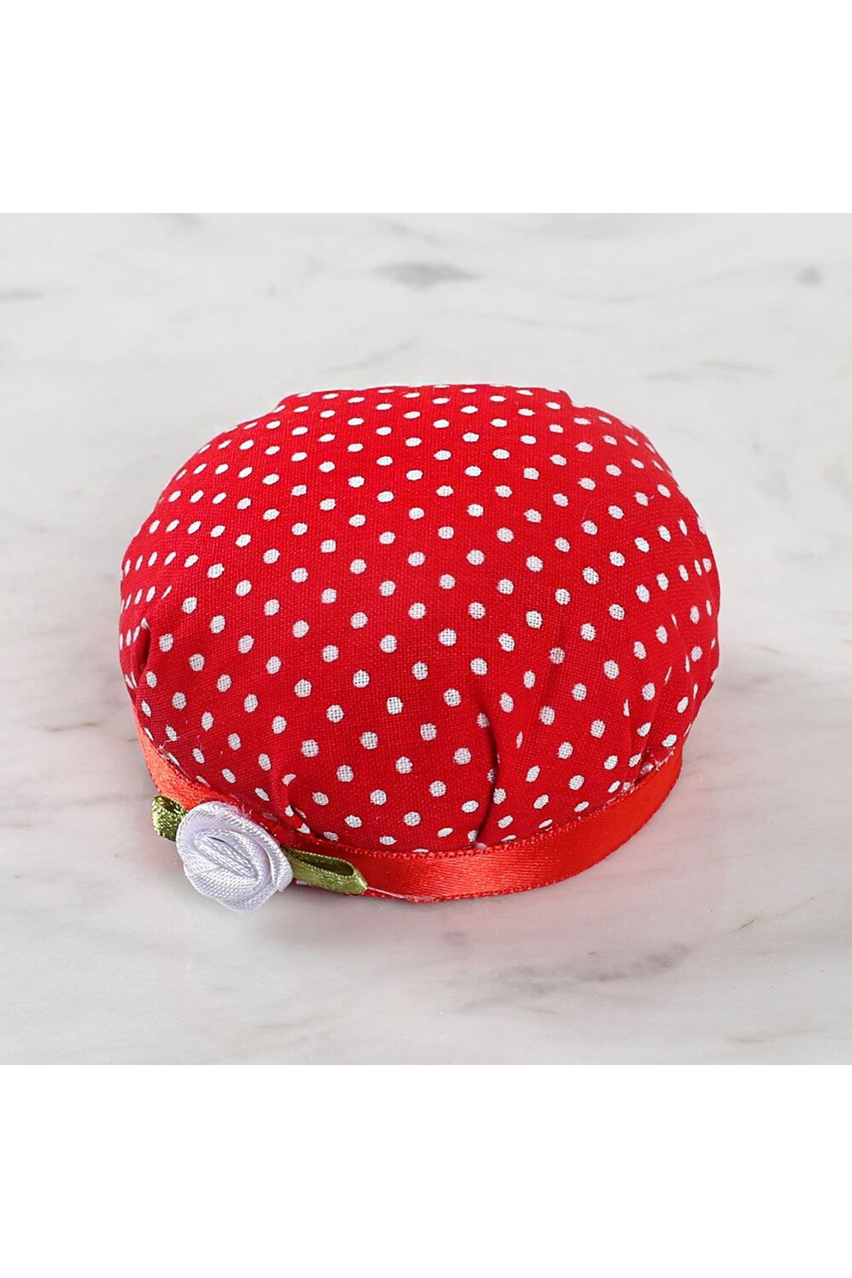 Loren Kola Takılabilir İğnedenlik Kırmızı Puanlı