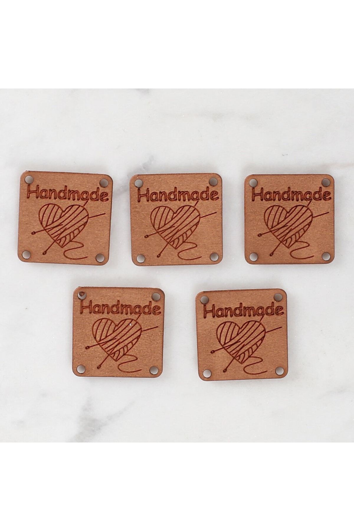 Loren Crafts Handmade Deri Arma 5 Adet - 1596