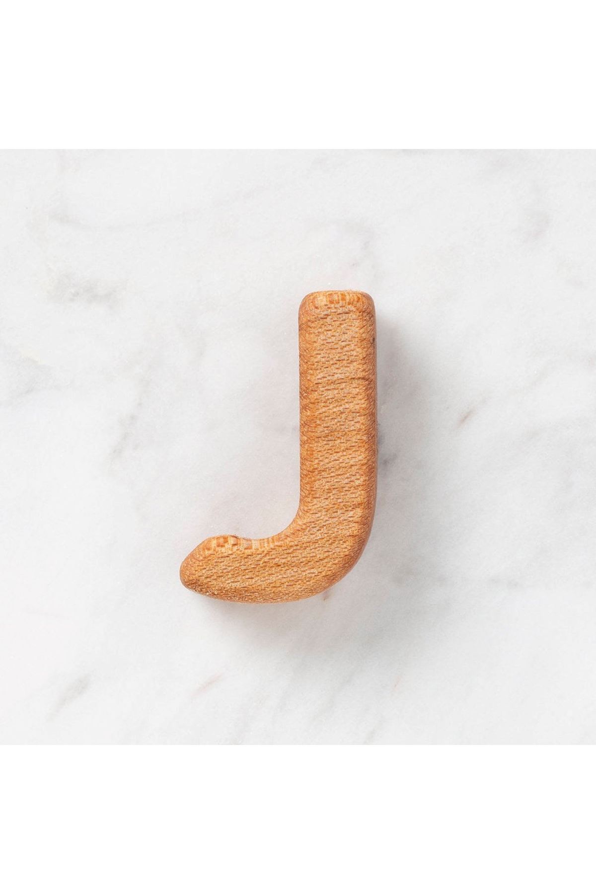 Hobi Baby Organik Ahşap Harf - J