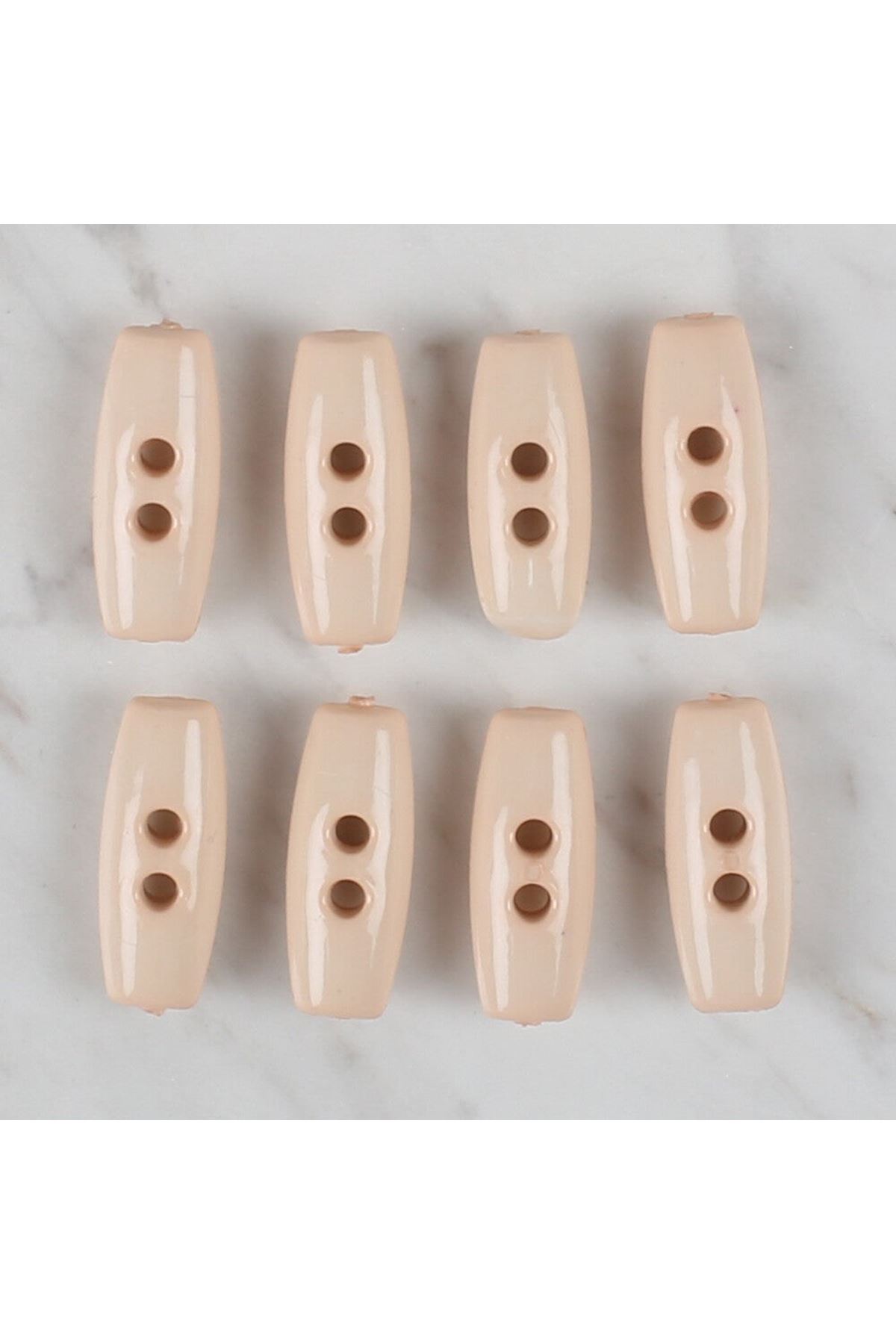 Loren Crafts pudra pembe 8 li çoban düğmesi - 69