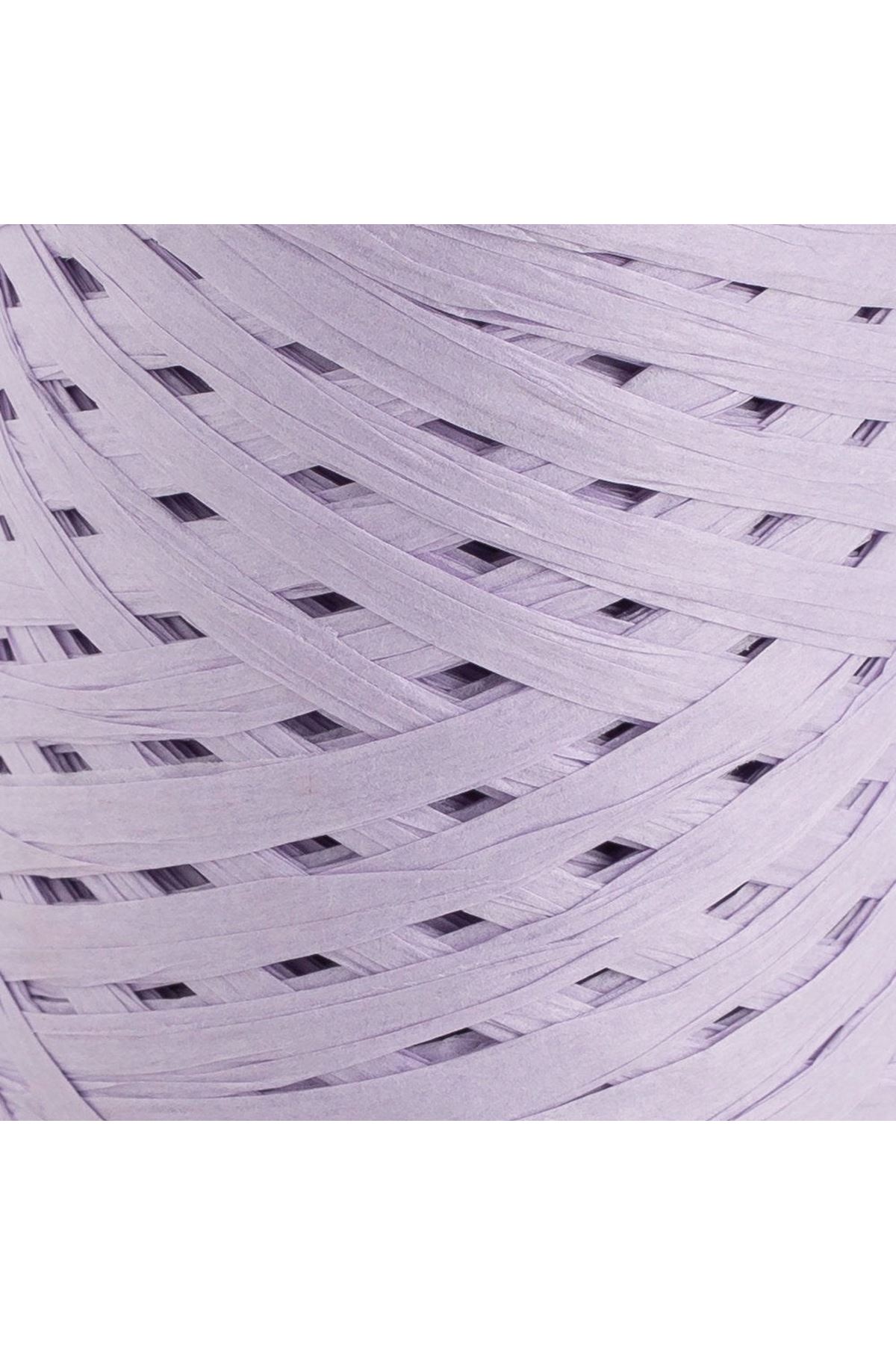 Loren Natural Raffia 90 gr Lila Kağıt İp - 37