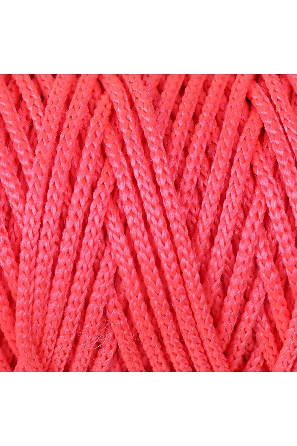 Loren Macrame Neon Pembe El Örgü İpi - L116