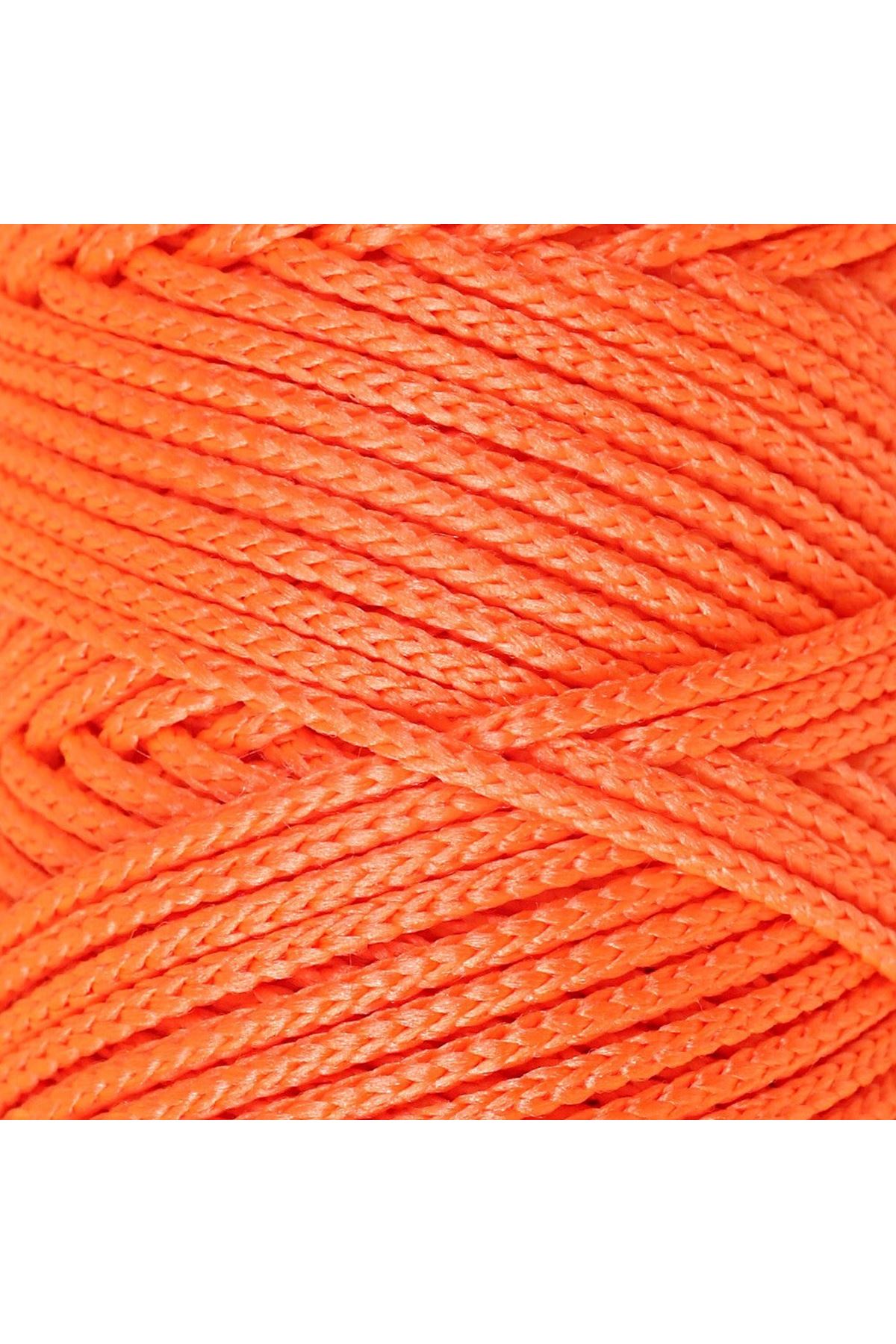 Loren Macrame Neon Turuncu El Örgü İpi - L113