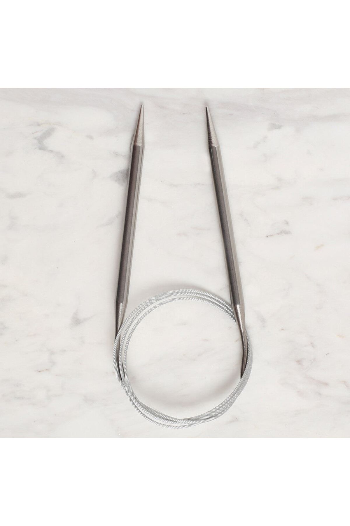 Loren Crafts 7 mm Çelik Misinalı Şiş 100 cm