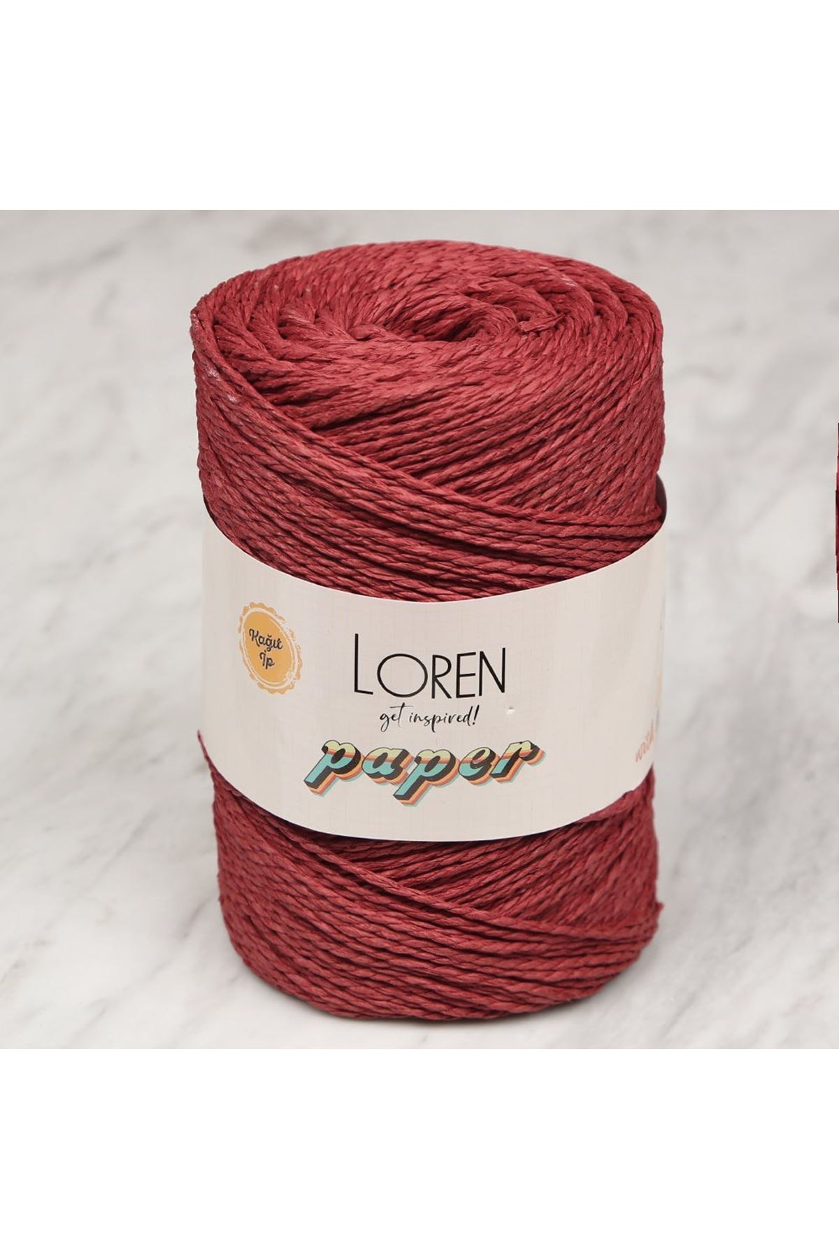 Loren Paper Bordo Kağıt İpi - RH06