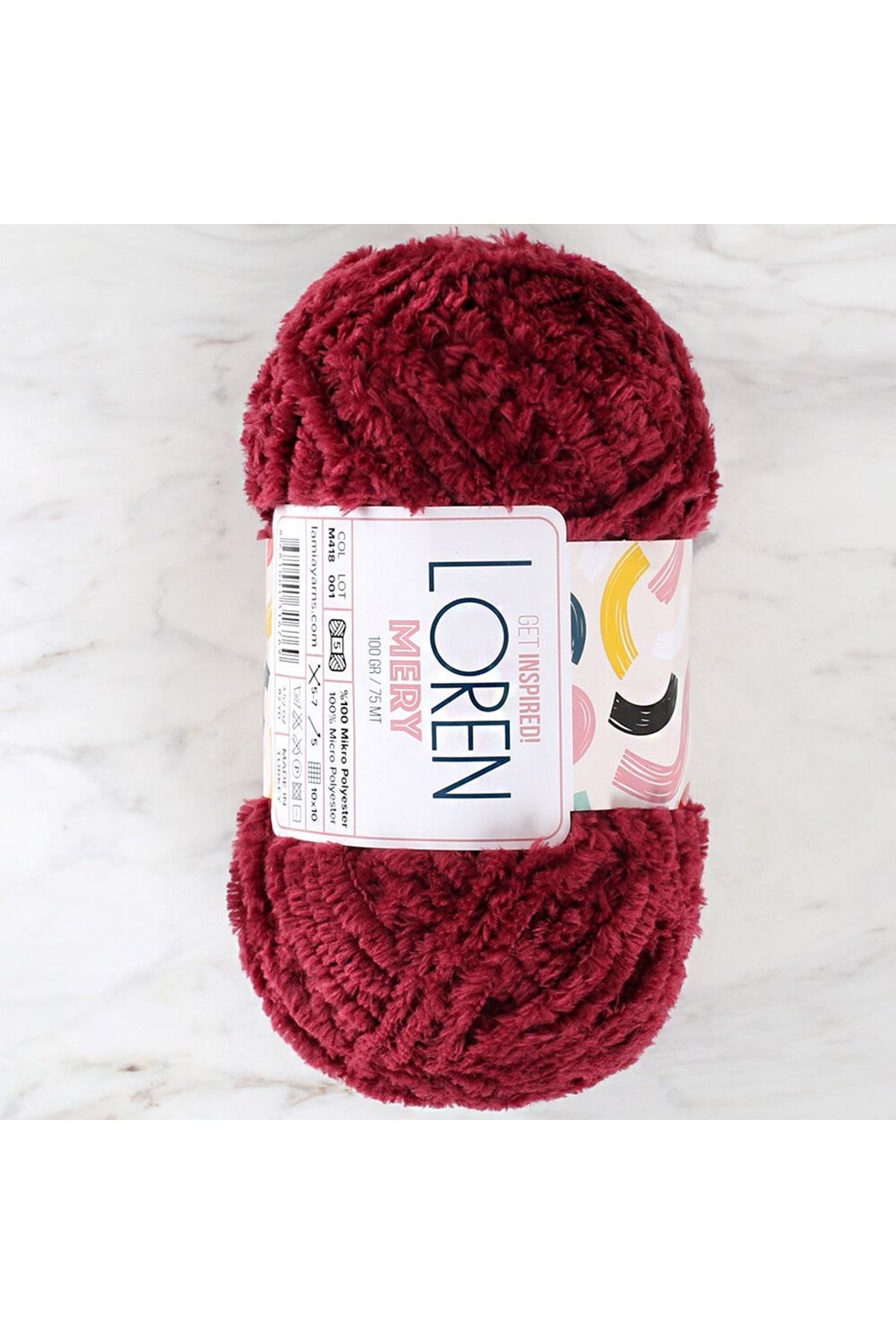 Loren Mery Mürdüm El Örgü İpi - M418