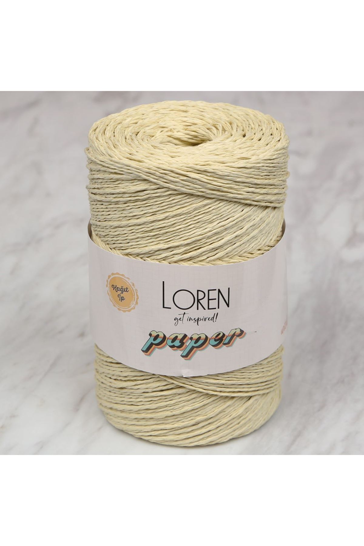Loren Paper Açık Bej Kağıt İpi - RH41