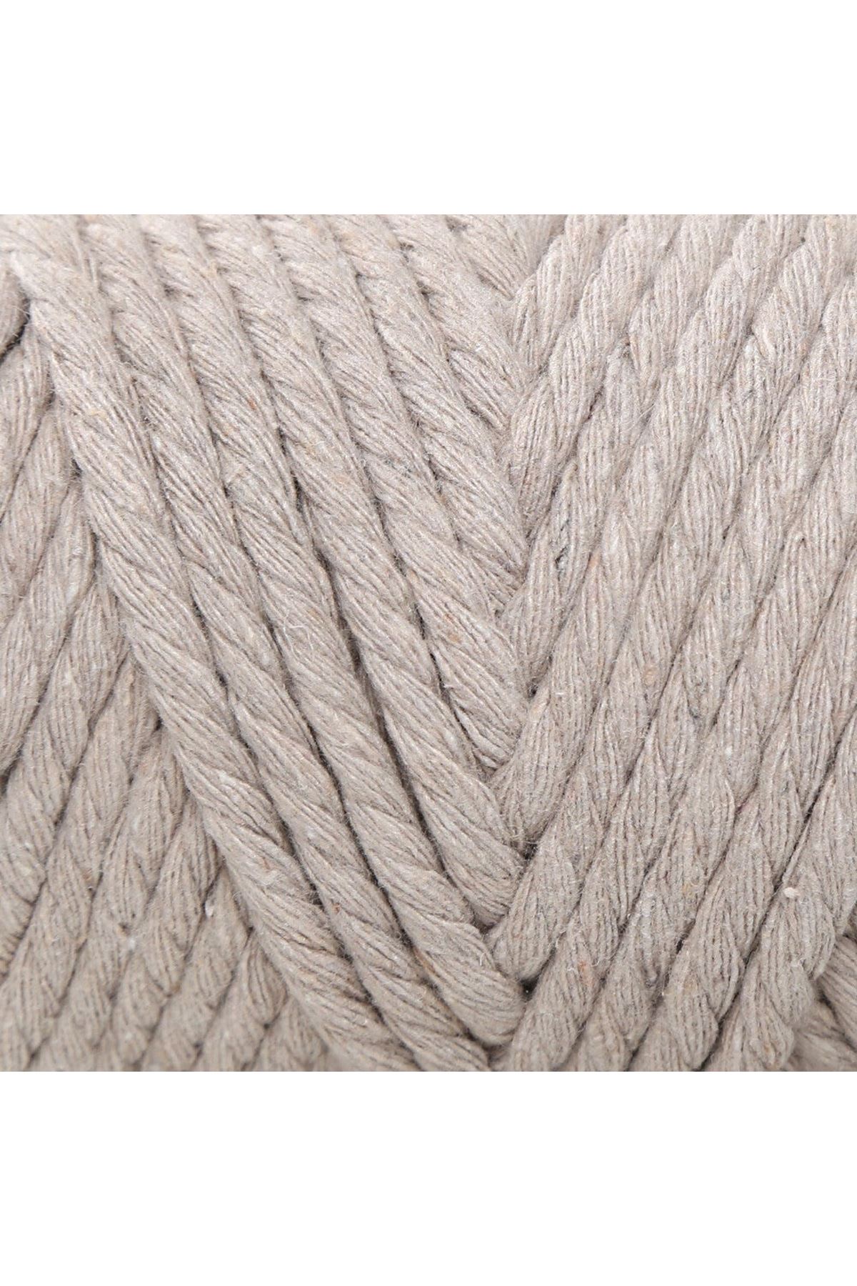 Loren Decor 3 Büküm Makrome İpi Bej - L049