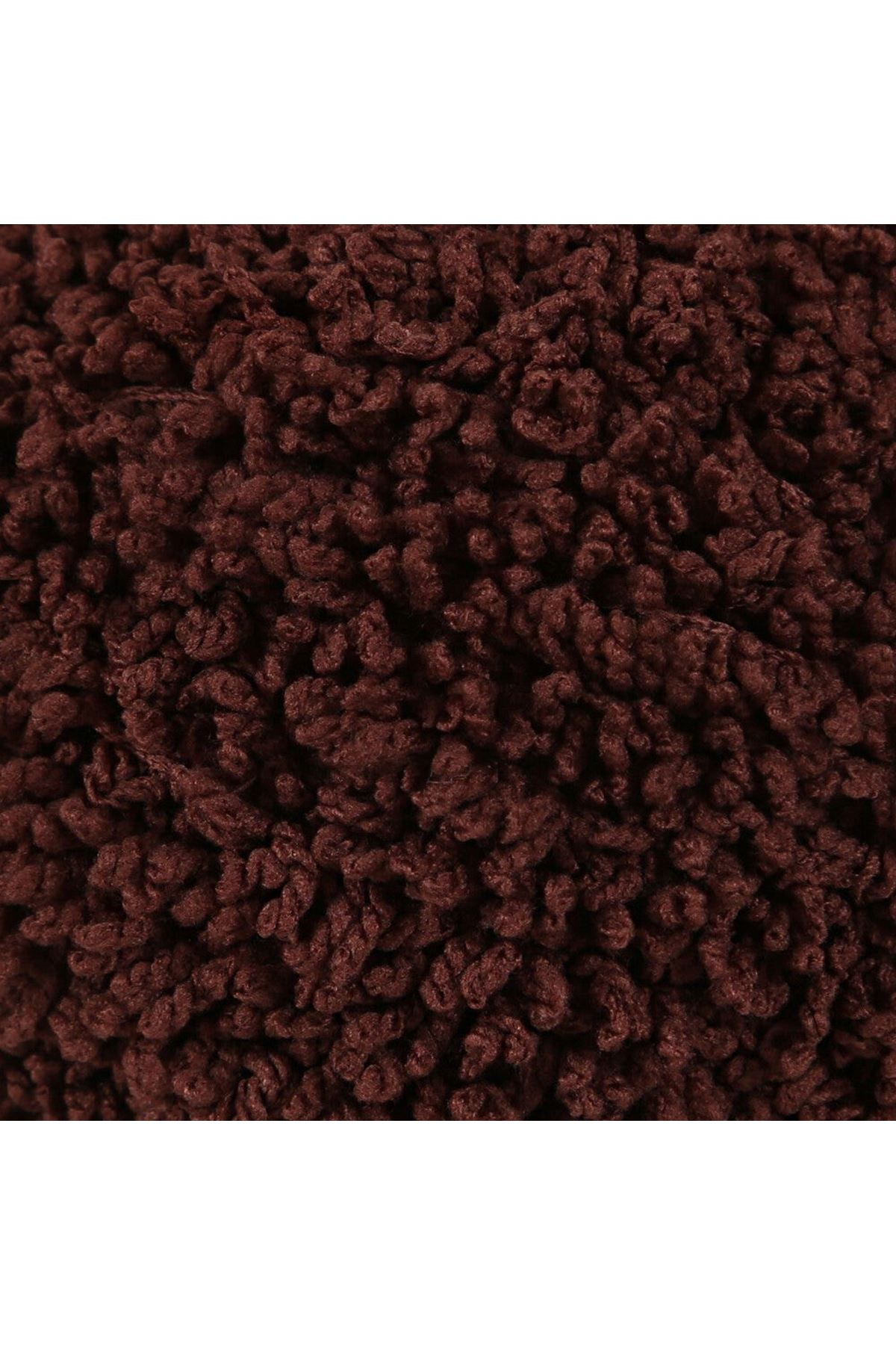 Loren Lamb Kahverengi El Örgü İpi - R043